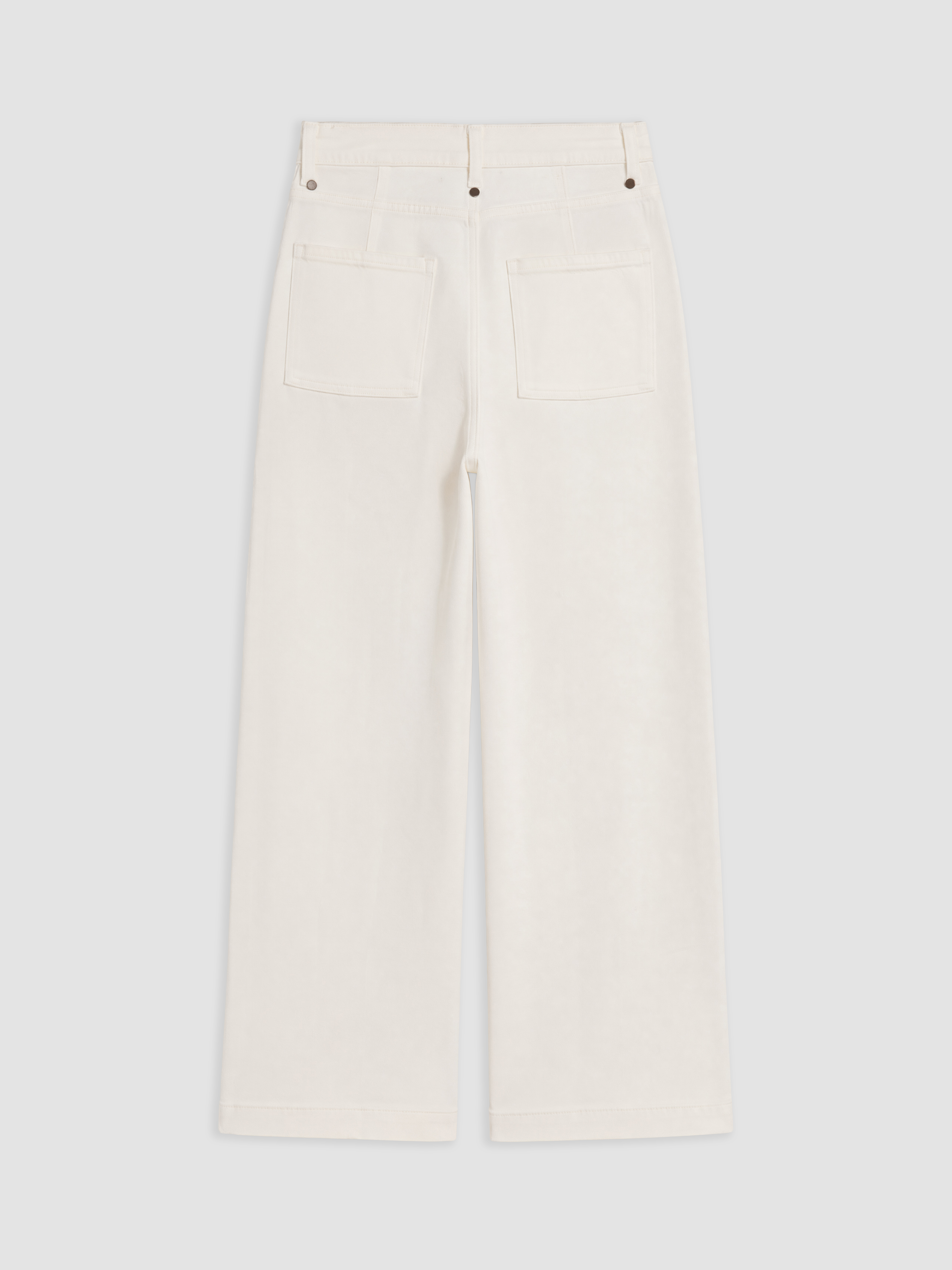 LCW Modest Wideleg Kadın Jean Pantolon görsel 6