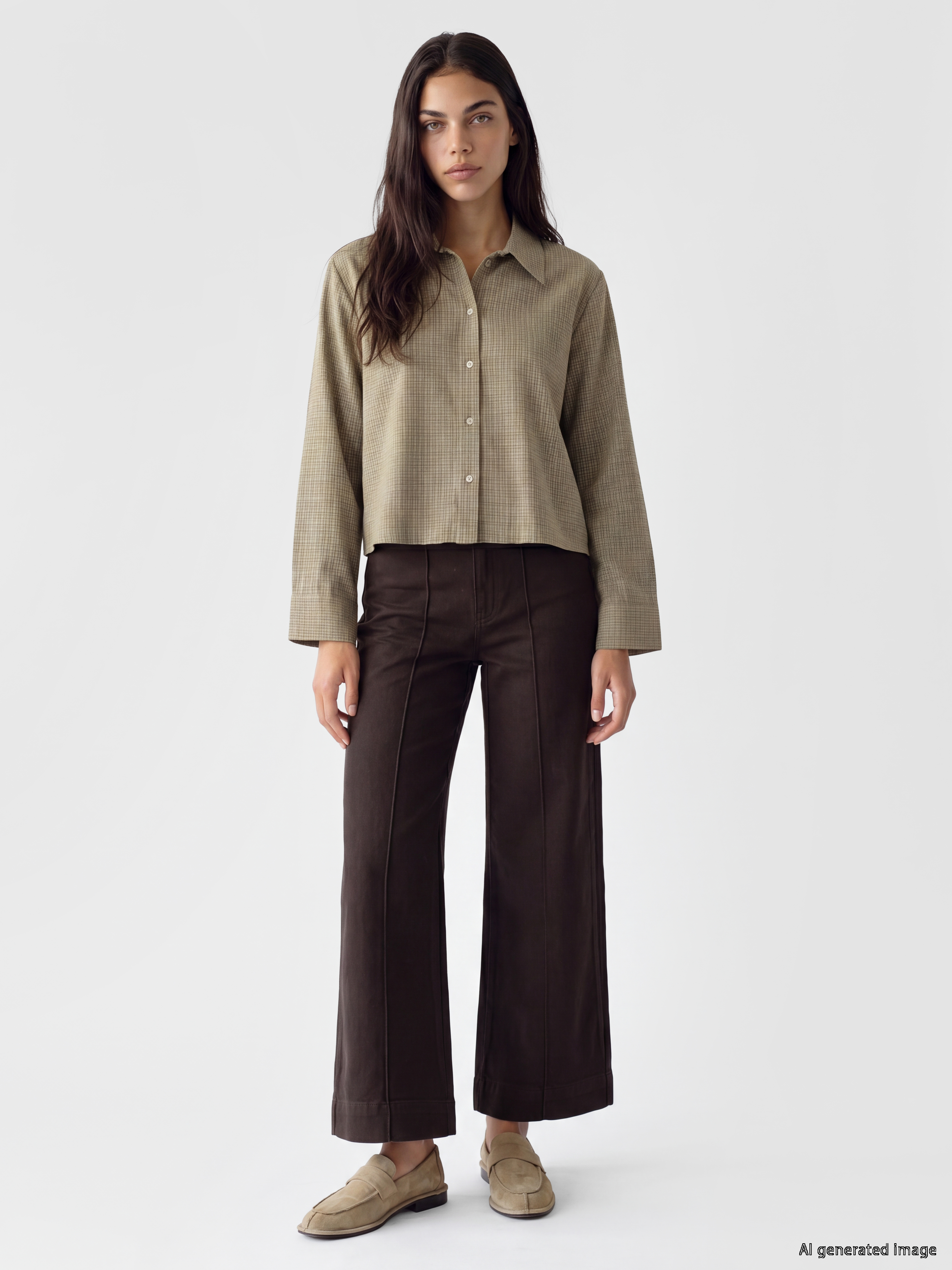 LCW Modest Wideleg Kadın Jean Pantolon