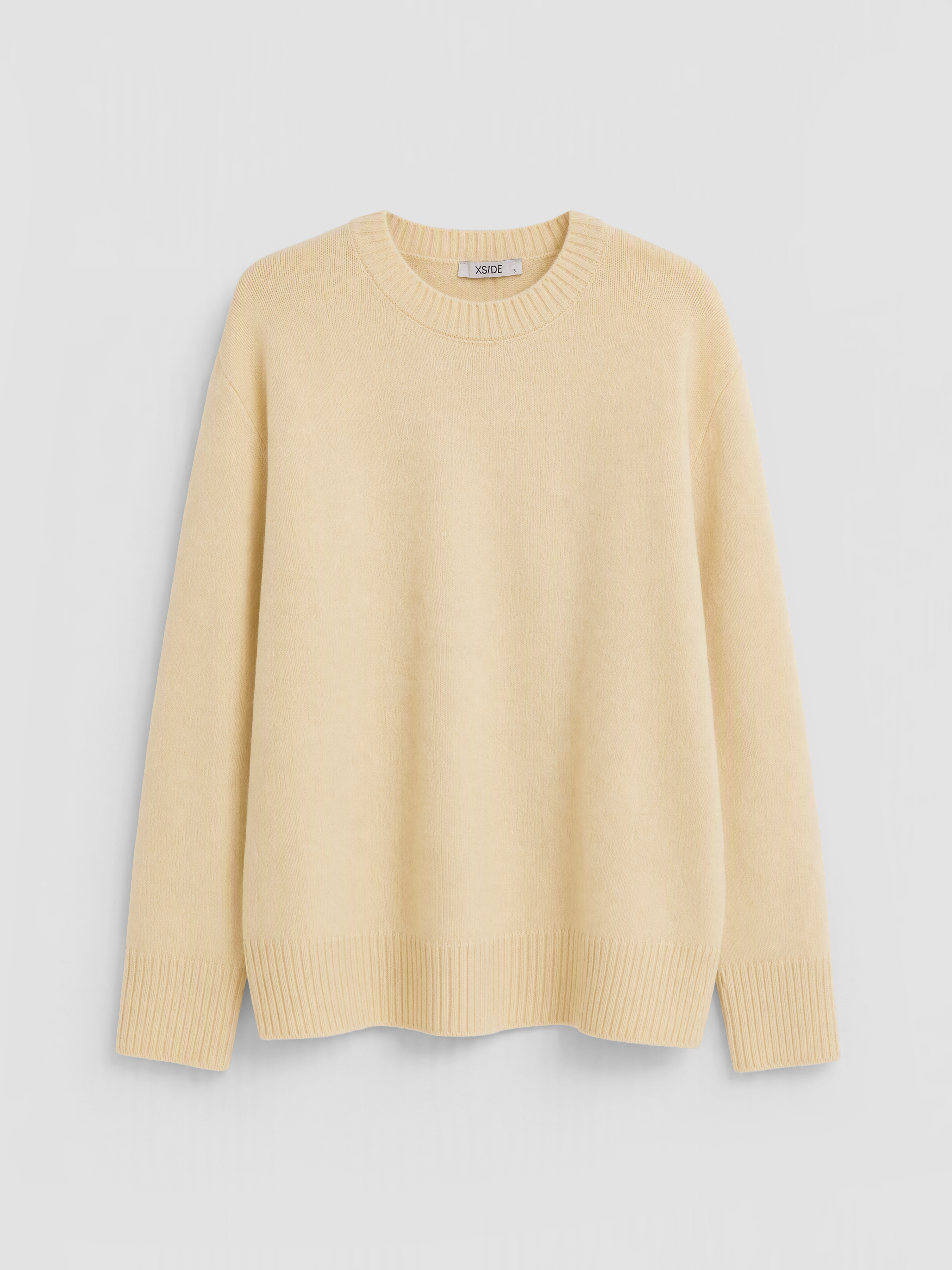 XSIDE Bisiklet Yaka Oversize Kadın Triko Kazak görsel 5