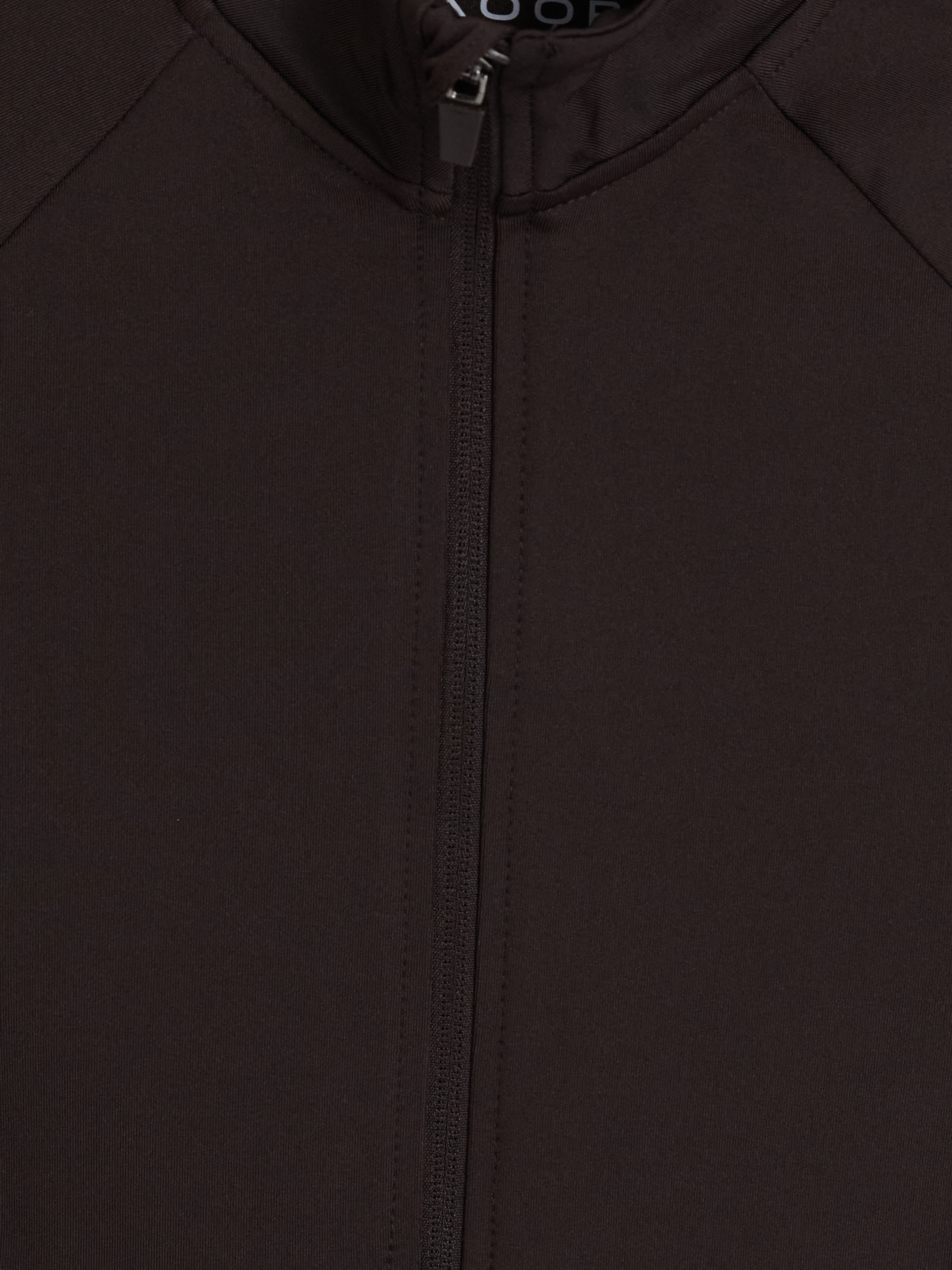KOOR SPORT Dik Yaka Parmak Geçmeli Kadın Fermuarlı Sweatshirt görsel 3