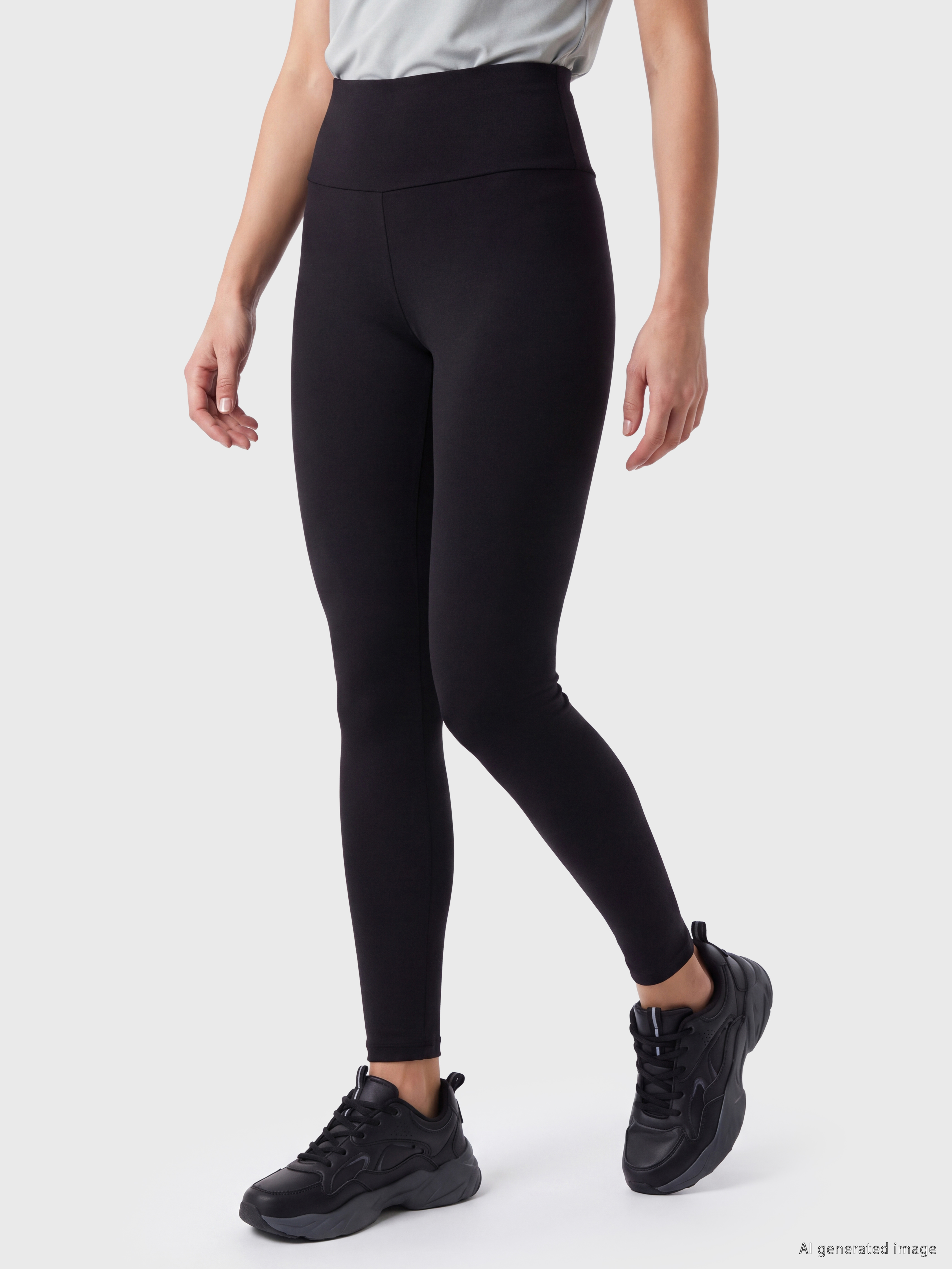 KOOR SPORT Beli Lastikli Kadın Spor Tayt görsel 2