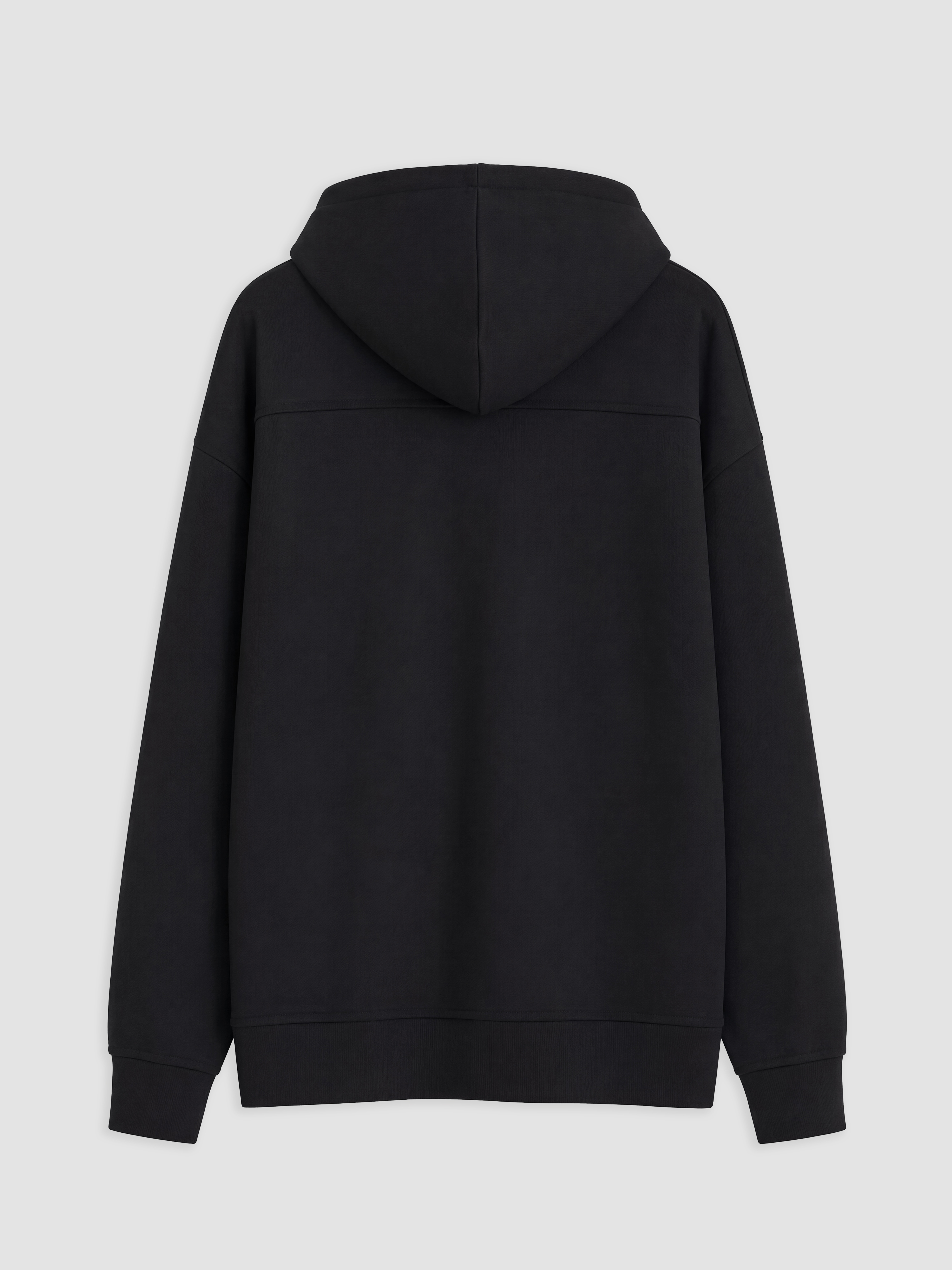 KOOR SPORT Kapüşonlu Soft Touch Oversize Kadın Fermuarlı Sweatshirt görsel 6