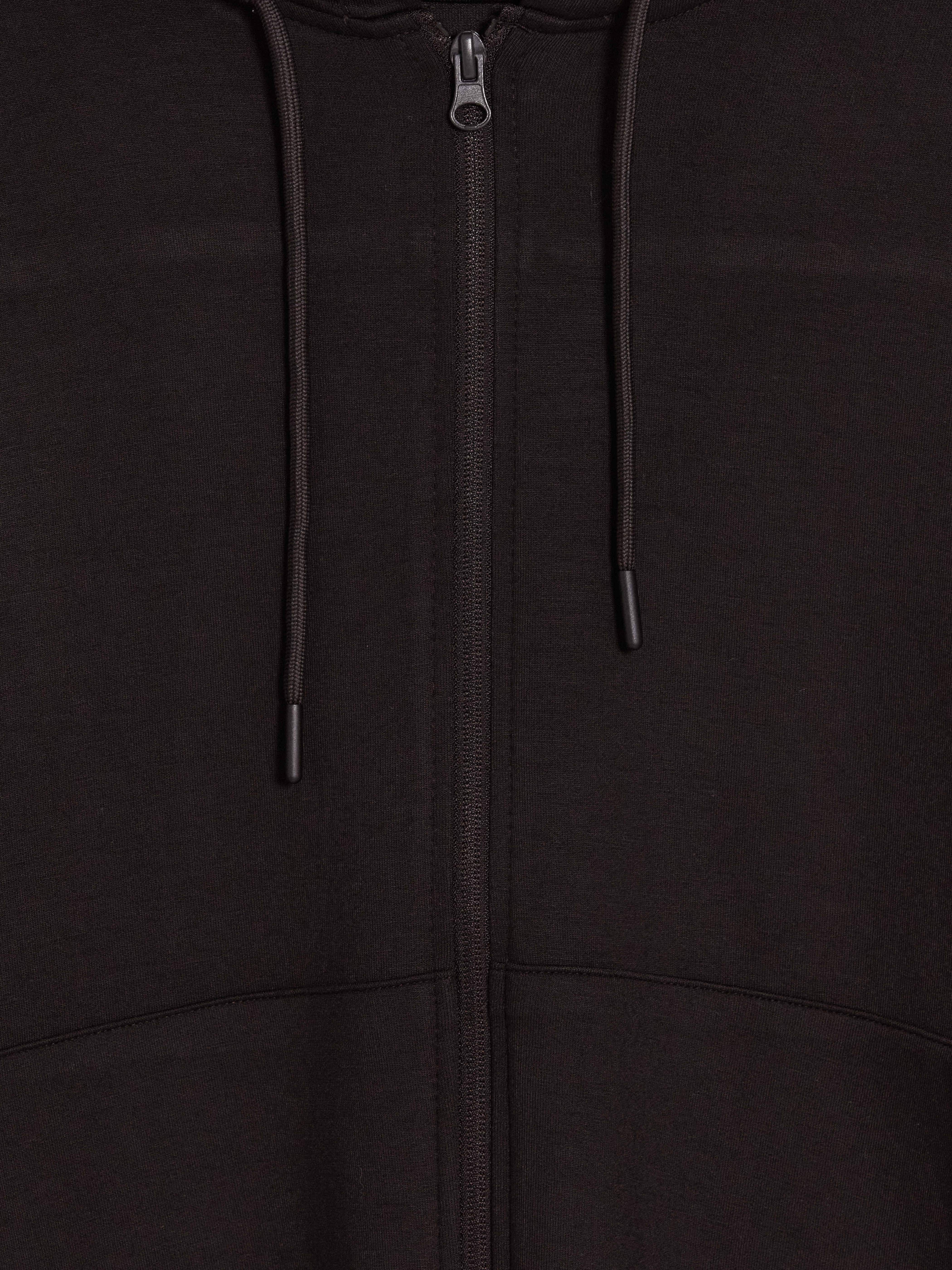 KOOR SPORT Kapüşonlu Soft Touch Oversize Kadın Fermuarlı Sweatshirt görsel 7