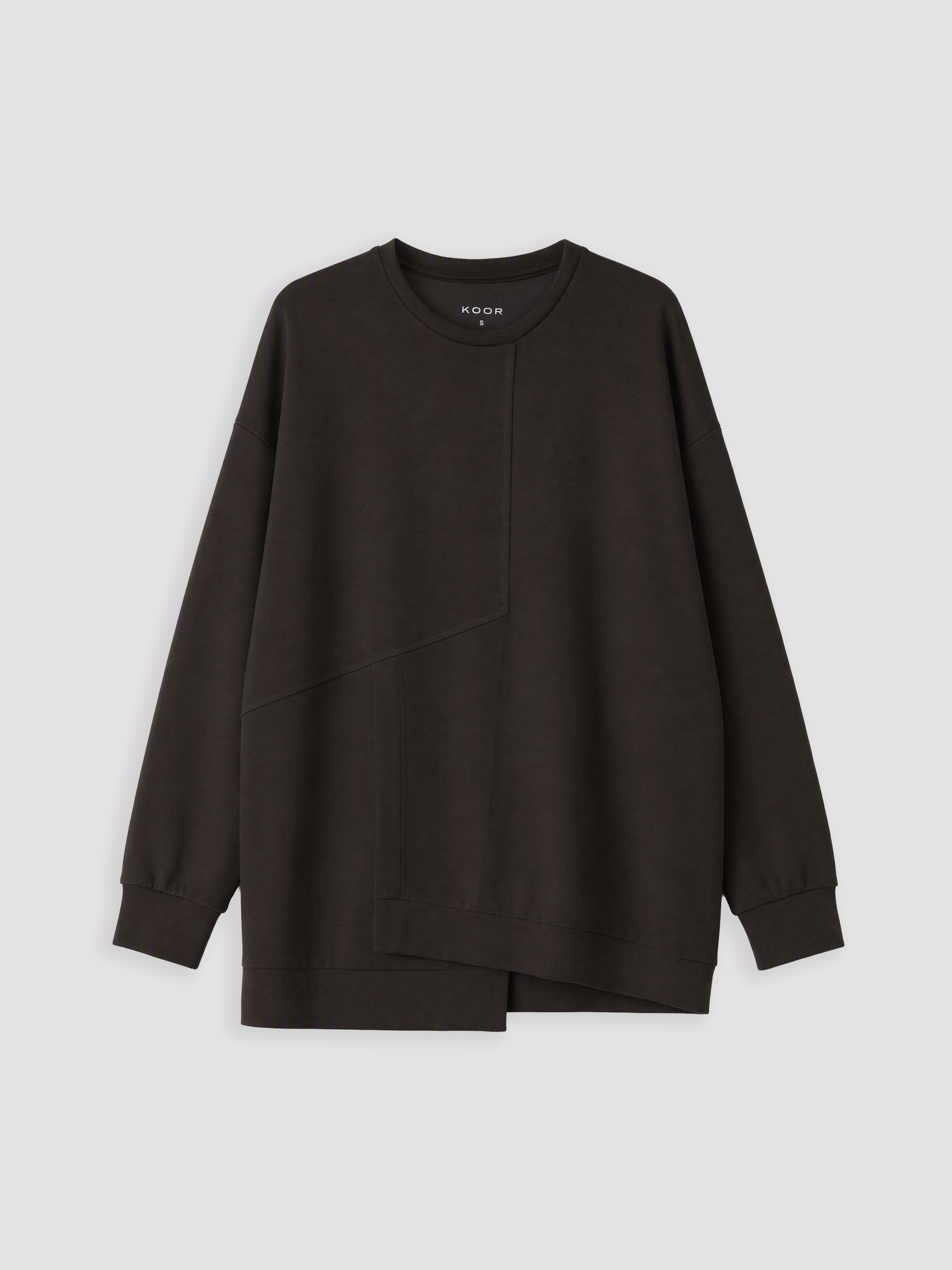 KOOR SPORT Soft Touch Oversize Kadın Sweatshirt görsel 5