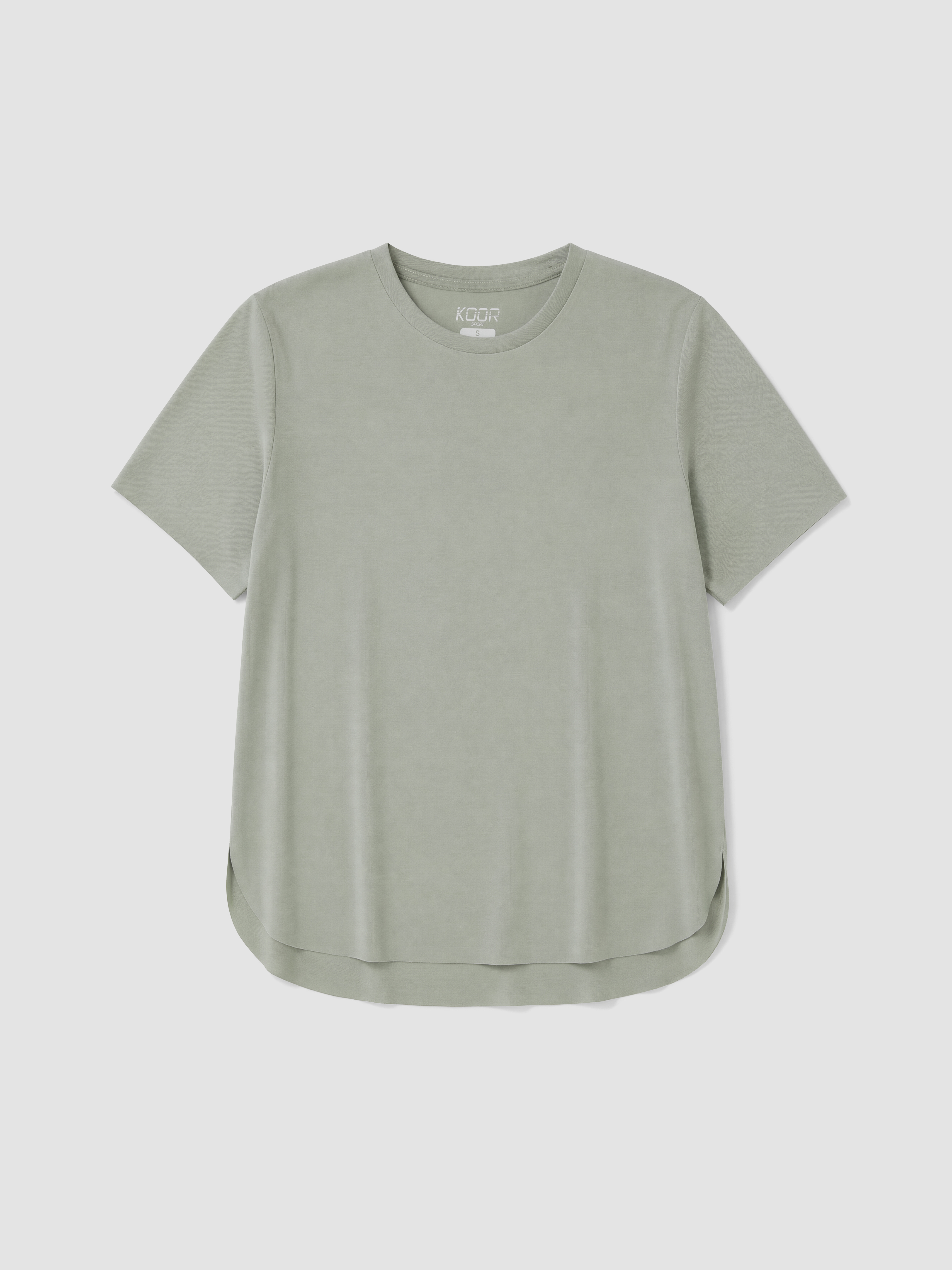 KOOR SPORT Modal Karışımlı Oversize Kadın Spor Tişört görsel 5