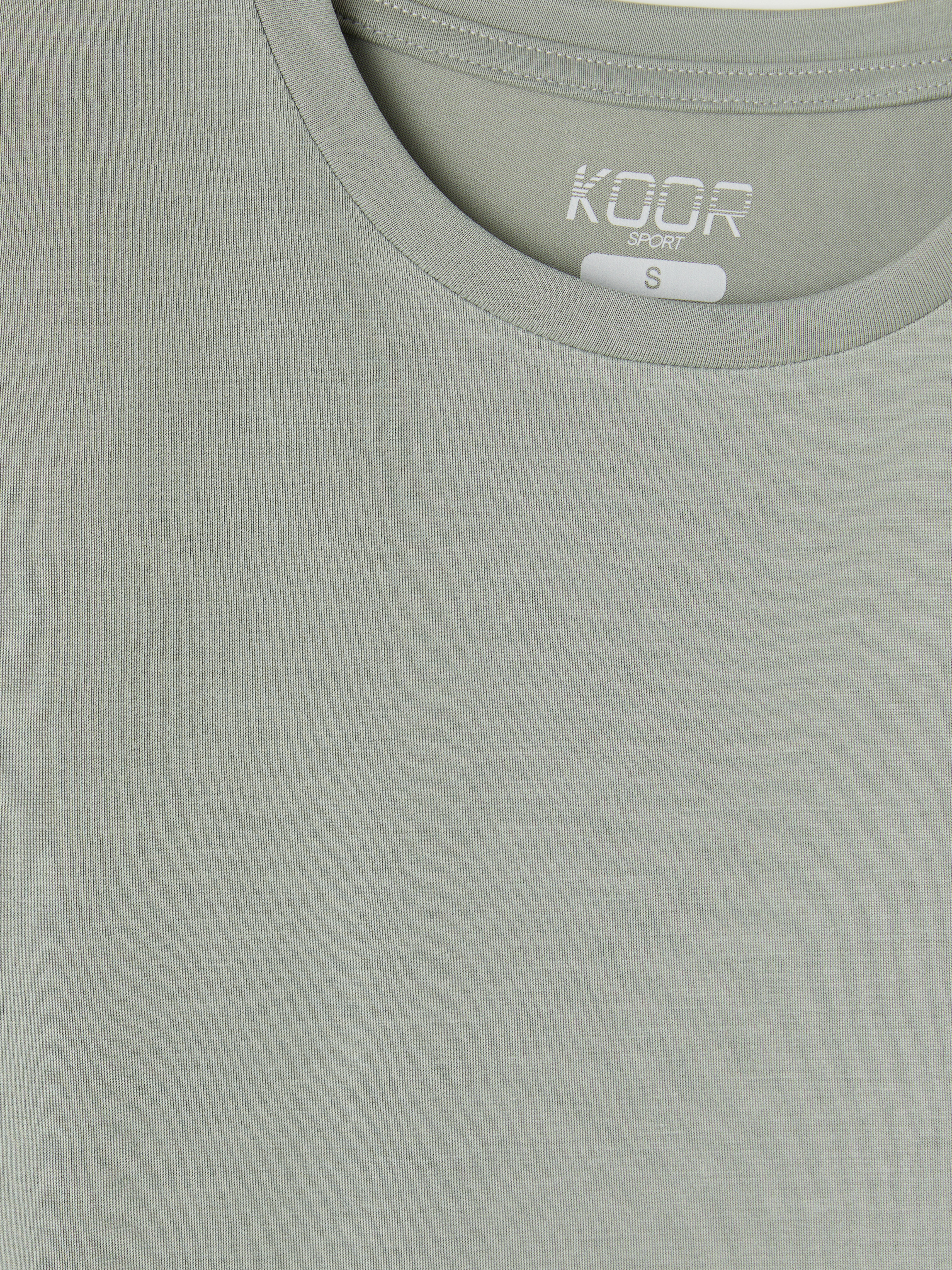 KOOR SPORT Modal Karışımlı Oversize Kadın Spor Tişört görsel 7