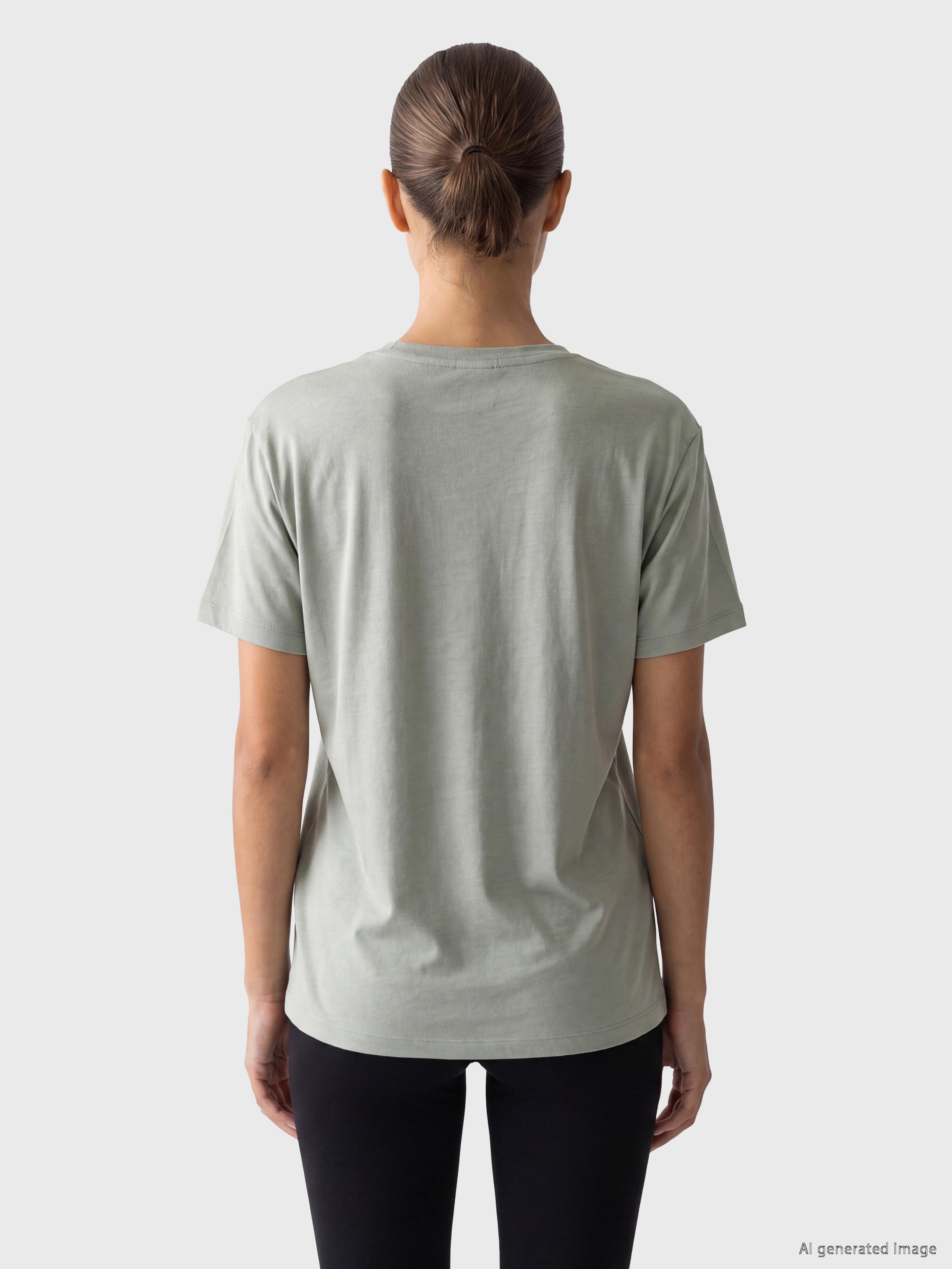 KOOR SPORT Modal Karışımlı Oversize Kadın Spor Tişört görsel 4