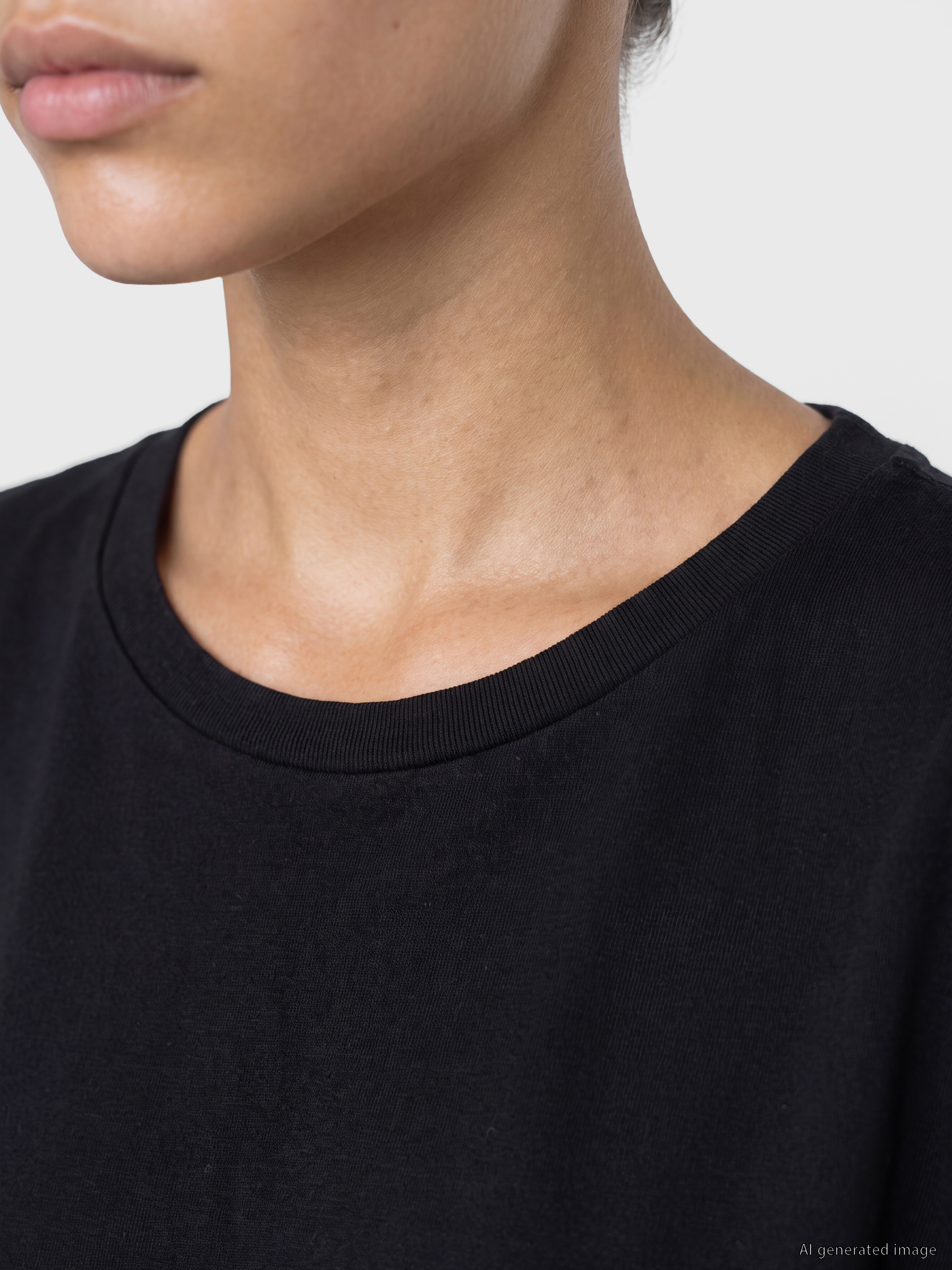 KOOR SPORT Modal Karışımlı Oversize Kadın Spor Tişört görsel 3