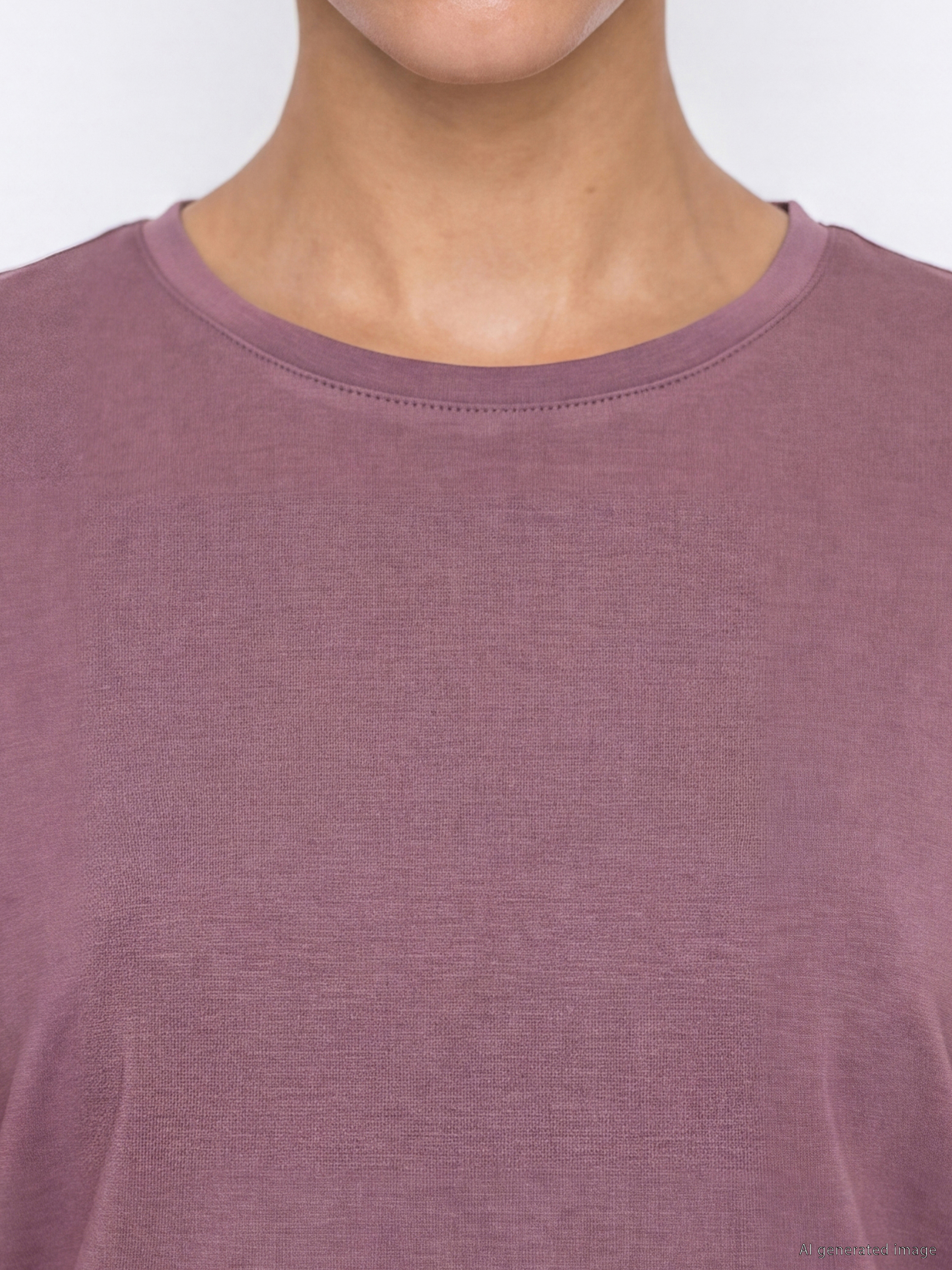 KOOR SPORT Modal Karışımlı Oversize Kadın Spor Tişört görsel 3