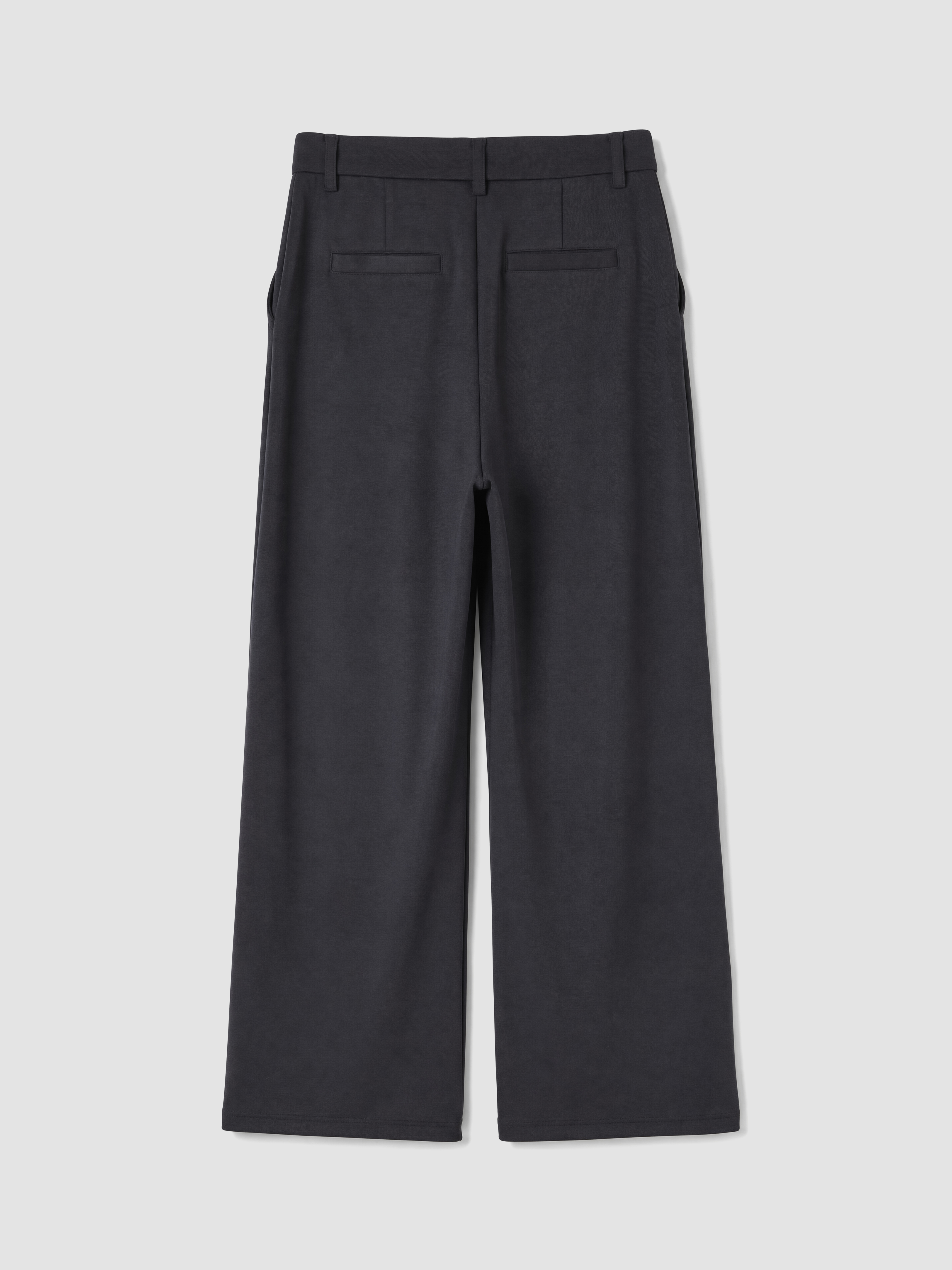 XSIDE Loose Fit Soft Touch Kadın Pileli Pantolon görsel 7