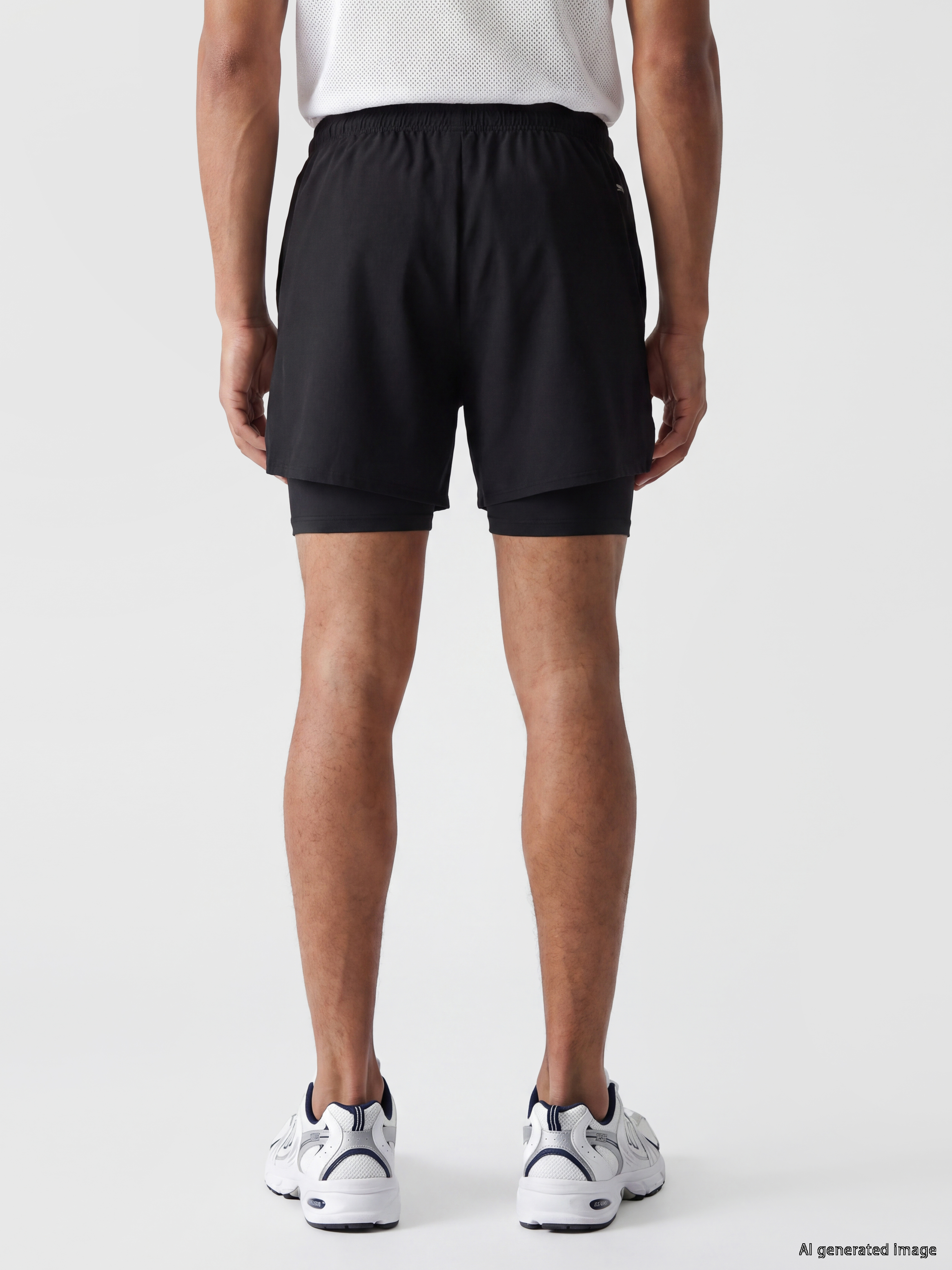XSIDE ACTIVE Regular Fit Erkek Taytlı Spor Şort görsel 3