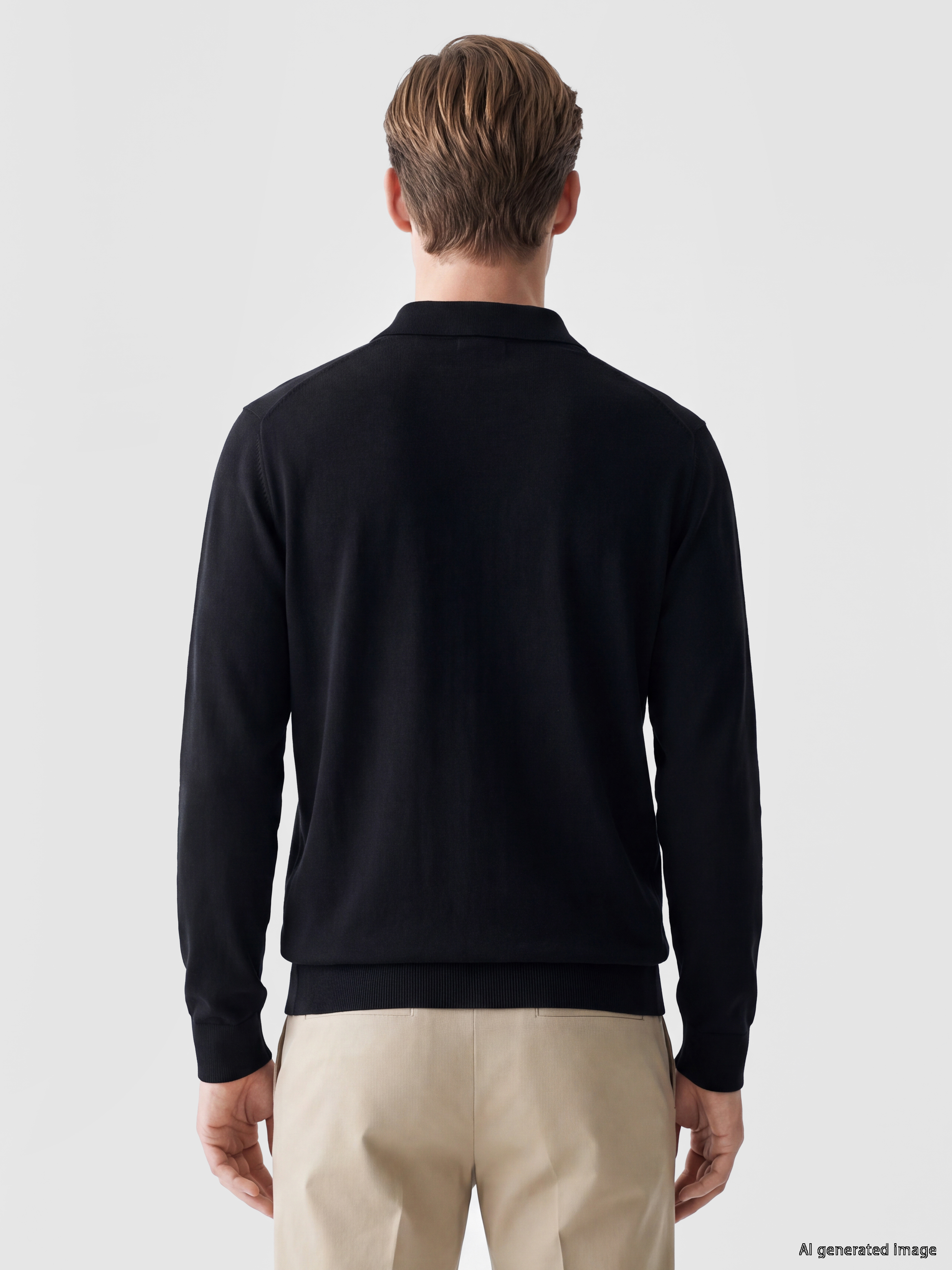 SOUTHBLUE Polo Yaka Erkek Sweatshirt görsel 4