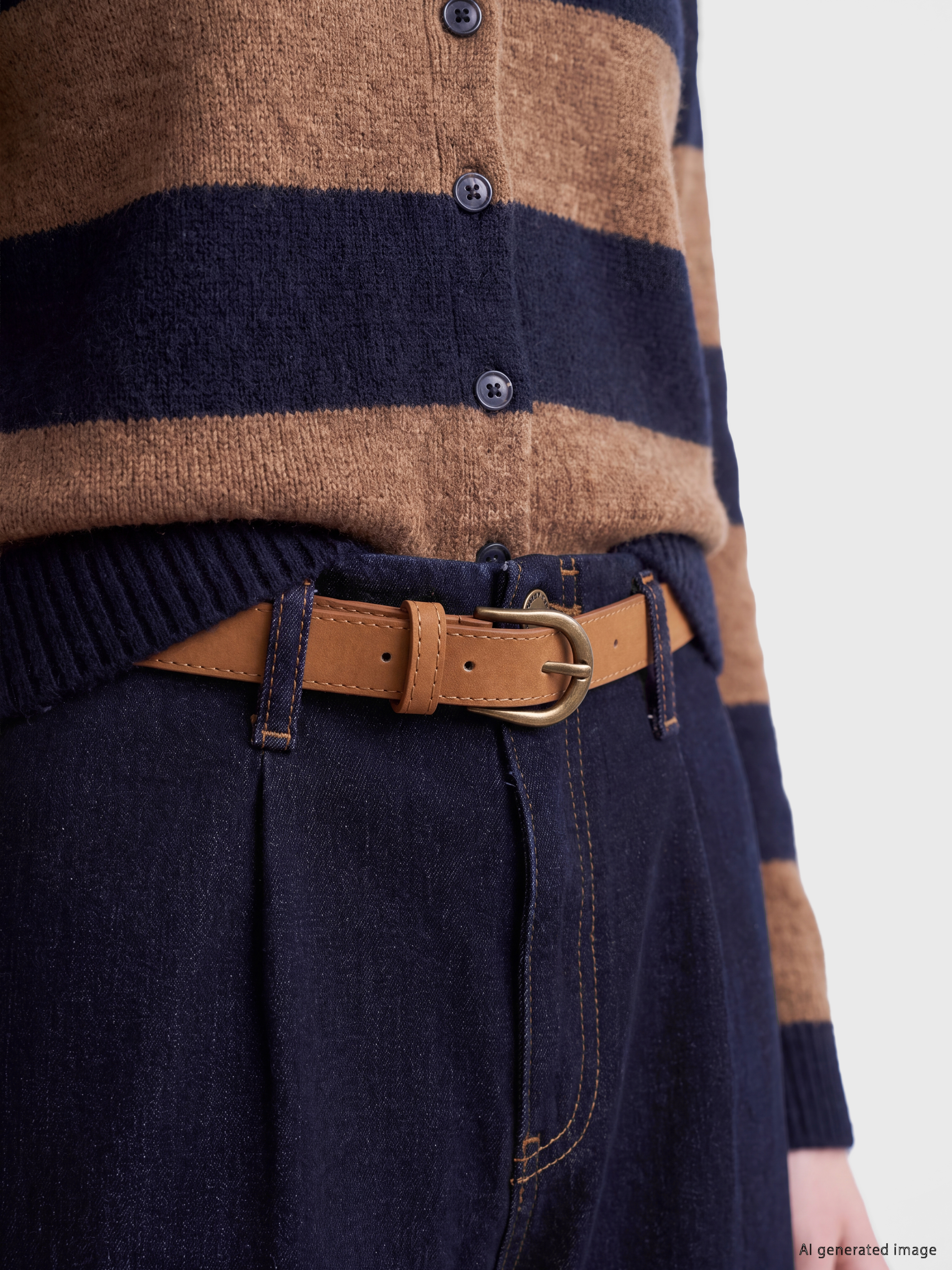 LCW Jeans Culotte Fit Kadın Jean Pantolon görsel 3