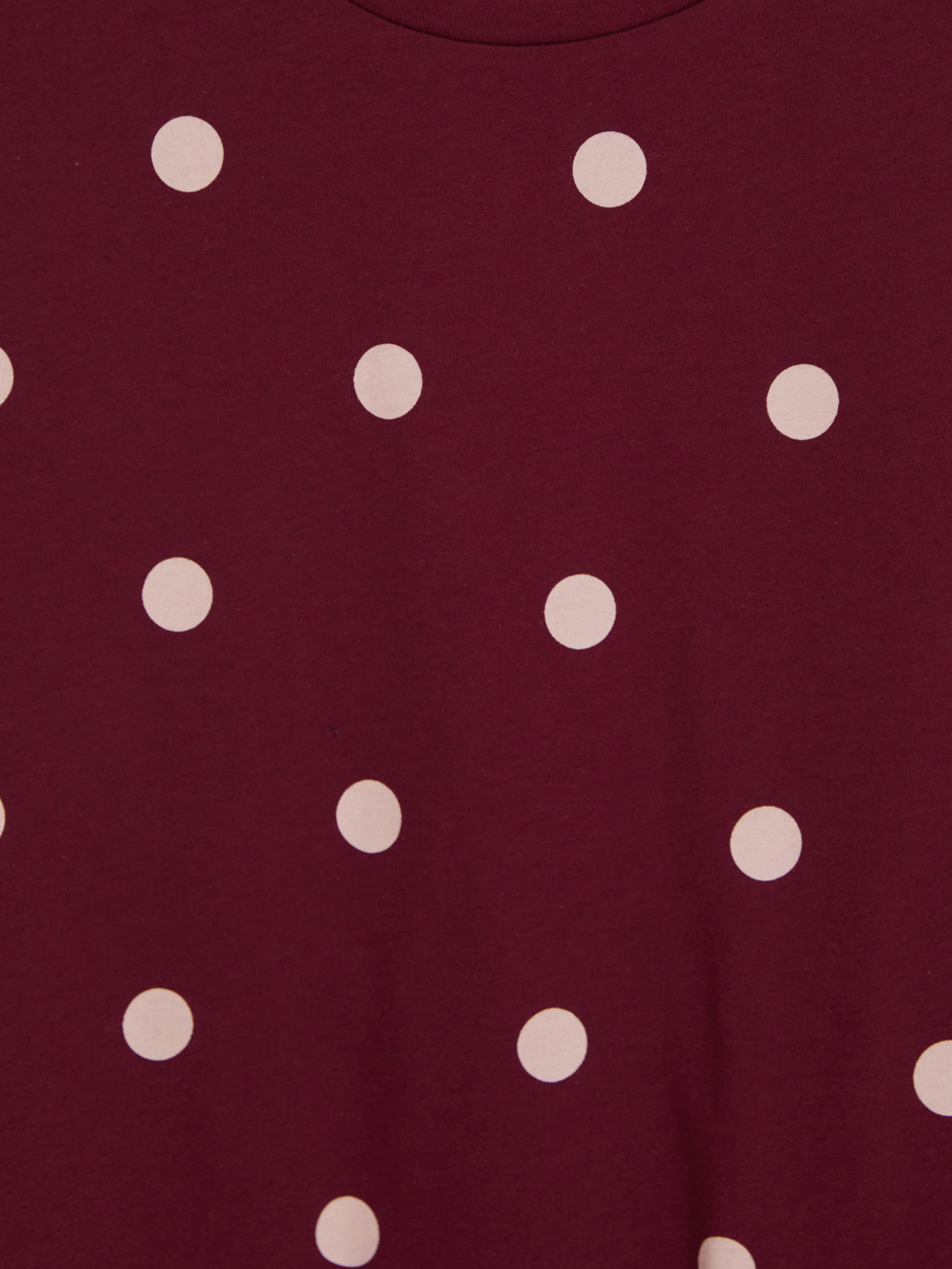 LCW DREAM Puantiyeli Kadın Kaprili Pijama Takımı görsel 8