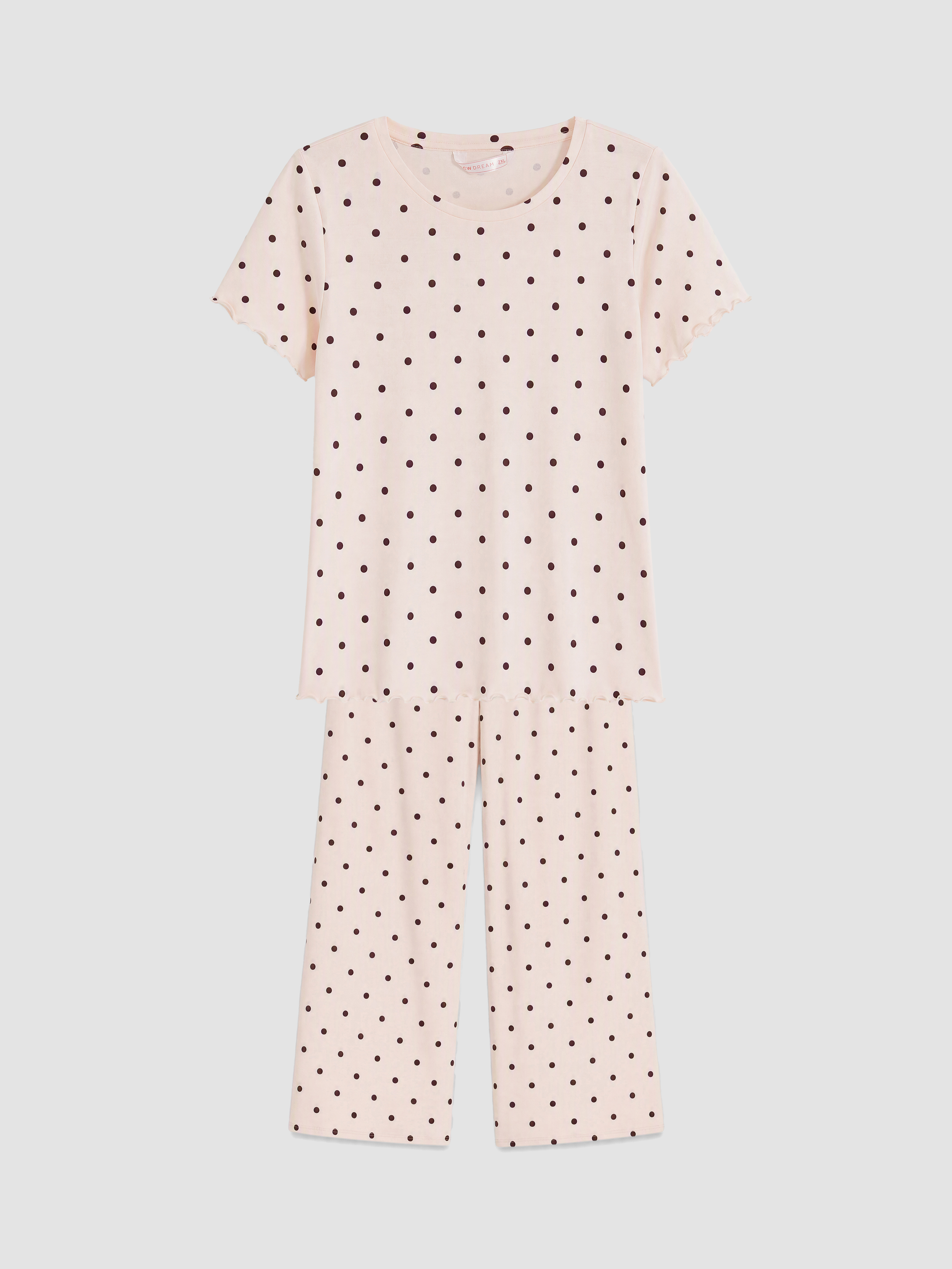 LCW DREAM Puantiyeli Kadın Pijama Takım