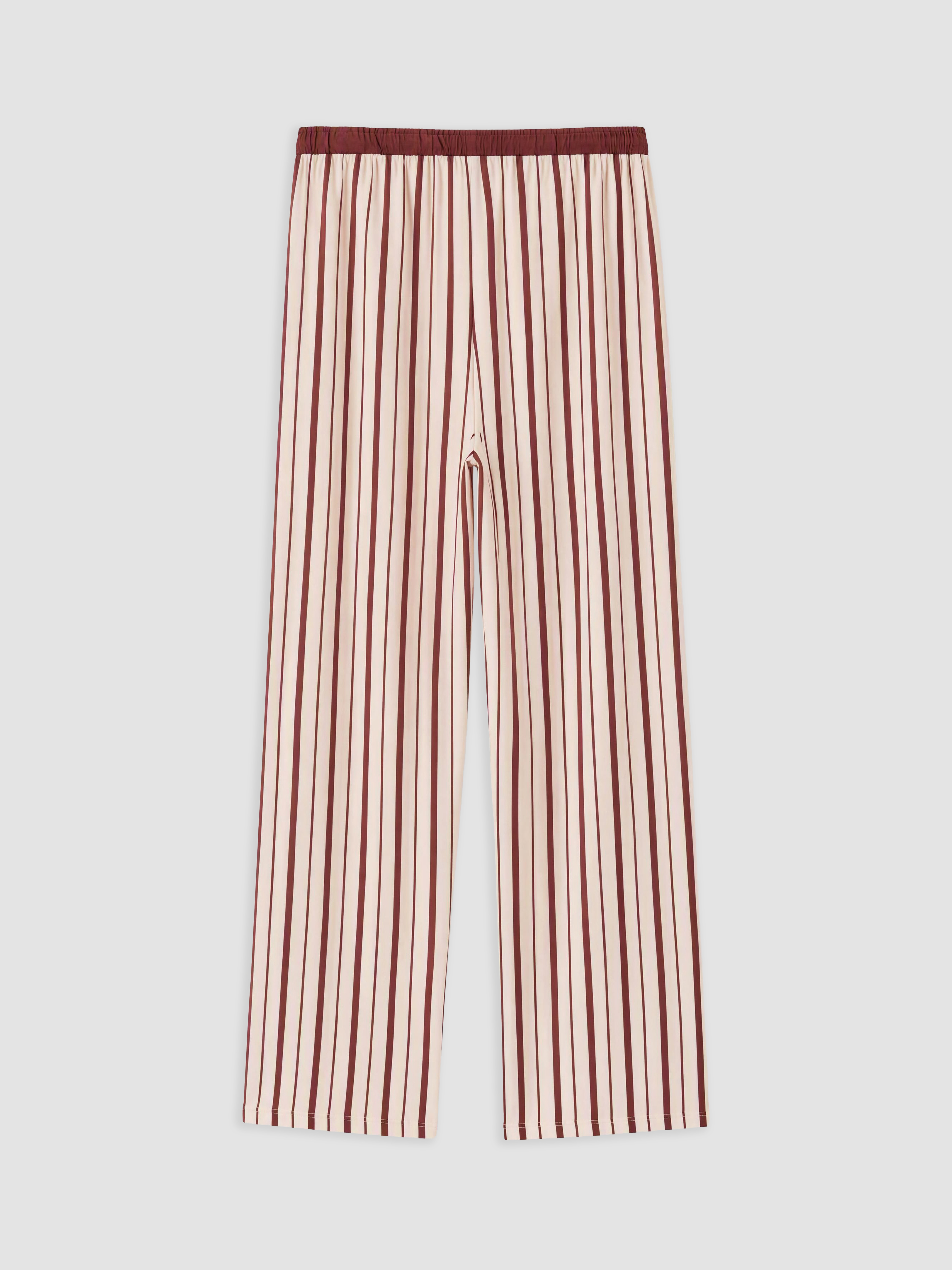LCW DREAM Bisiklet Yaka Desenli Kadın Pijama Takım görsel 5
