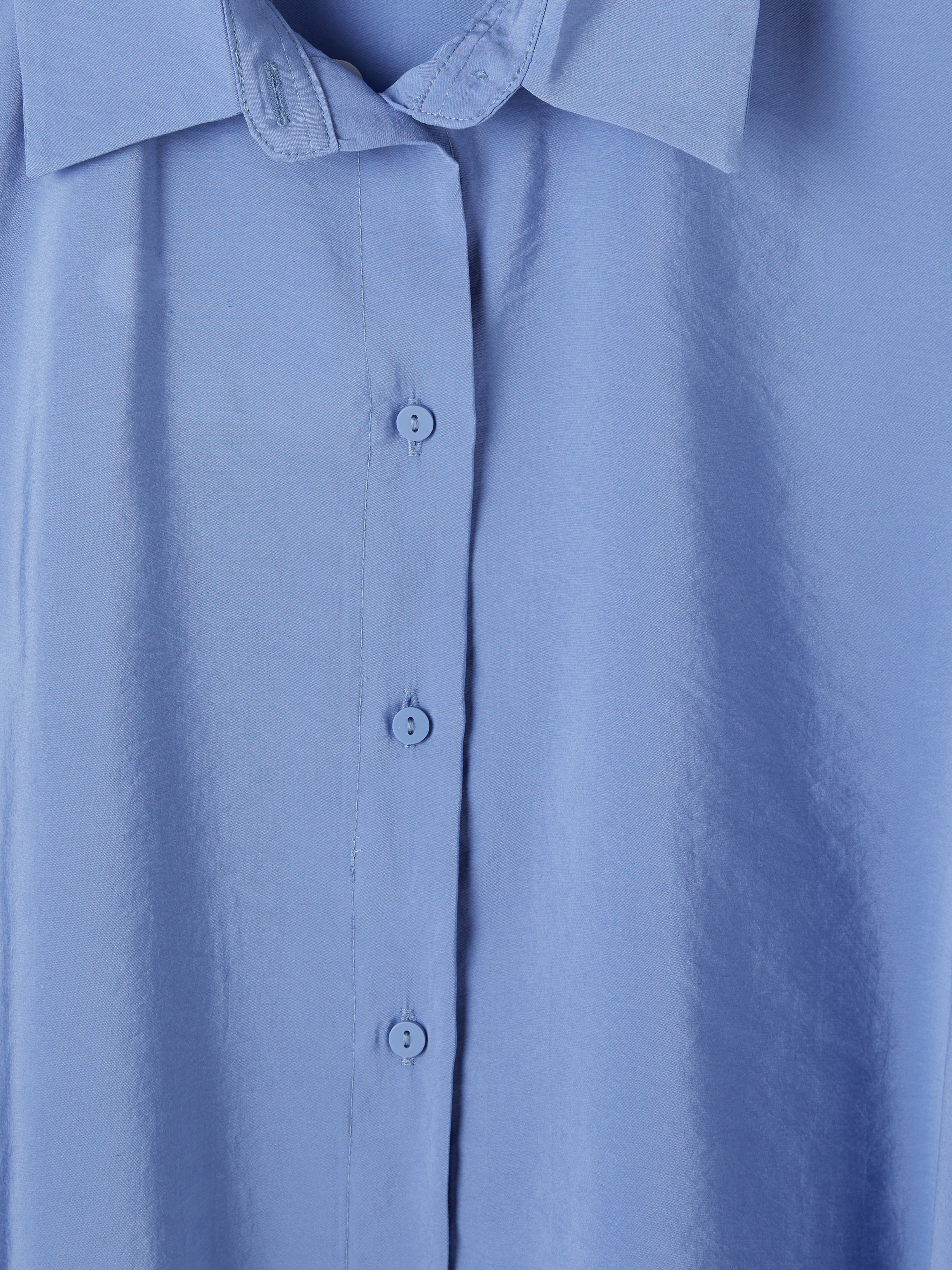 LCW EVERYDAY Oversize Modal Karışımlı Kadın Gömlek Tunik görsel 6