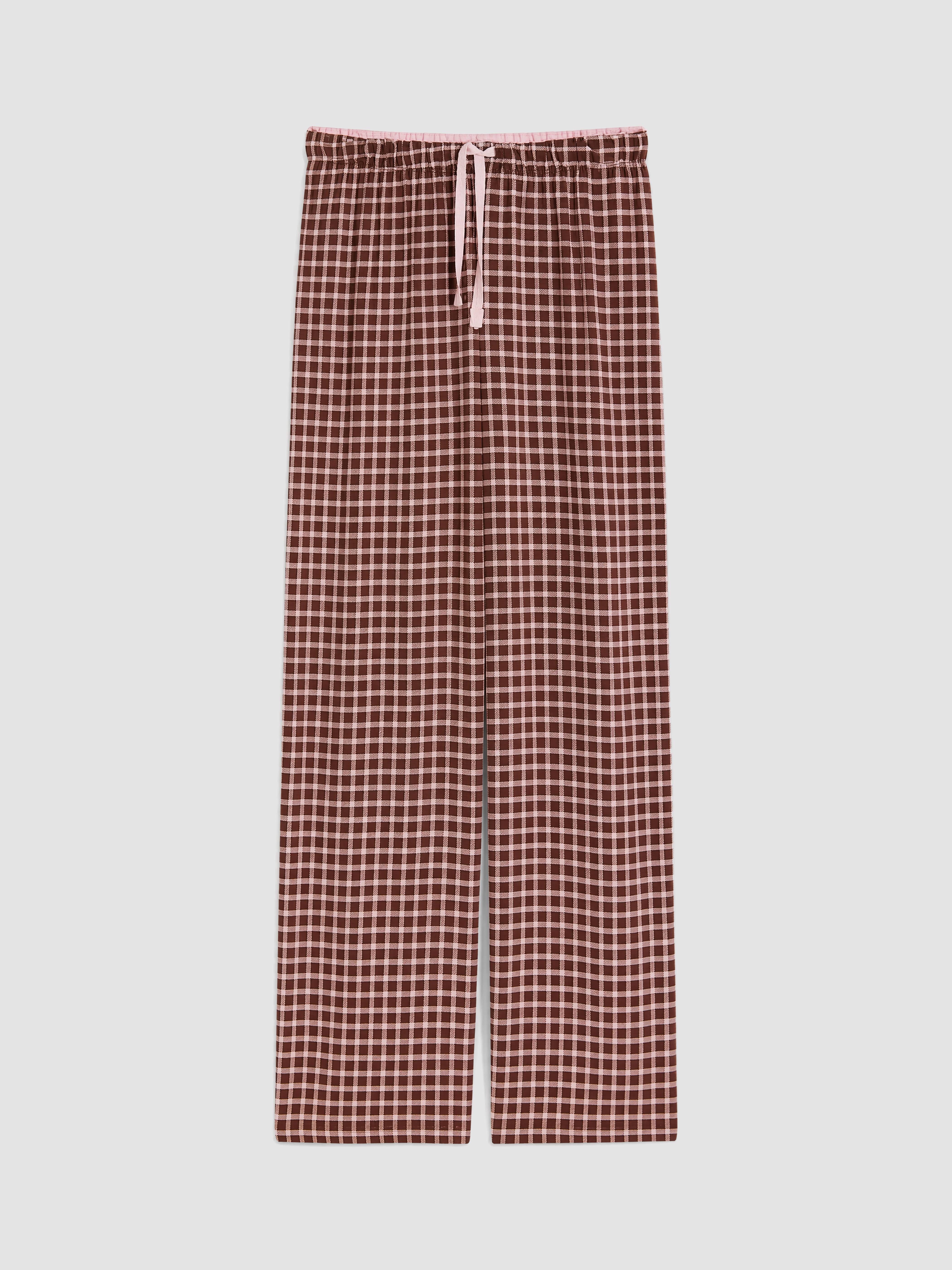 LCW DREAM Beli Lastikli Ekose Kadın Pijama Alt görsel 5
