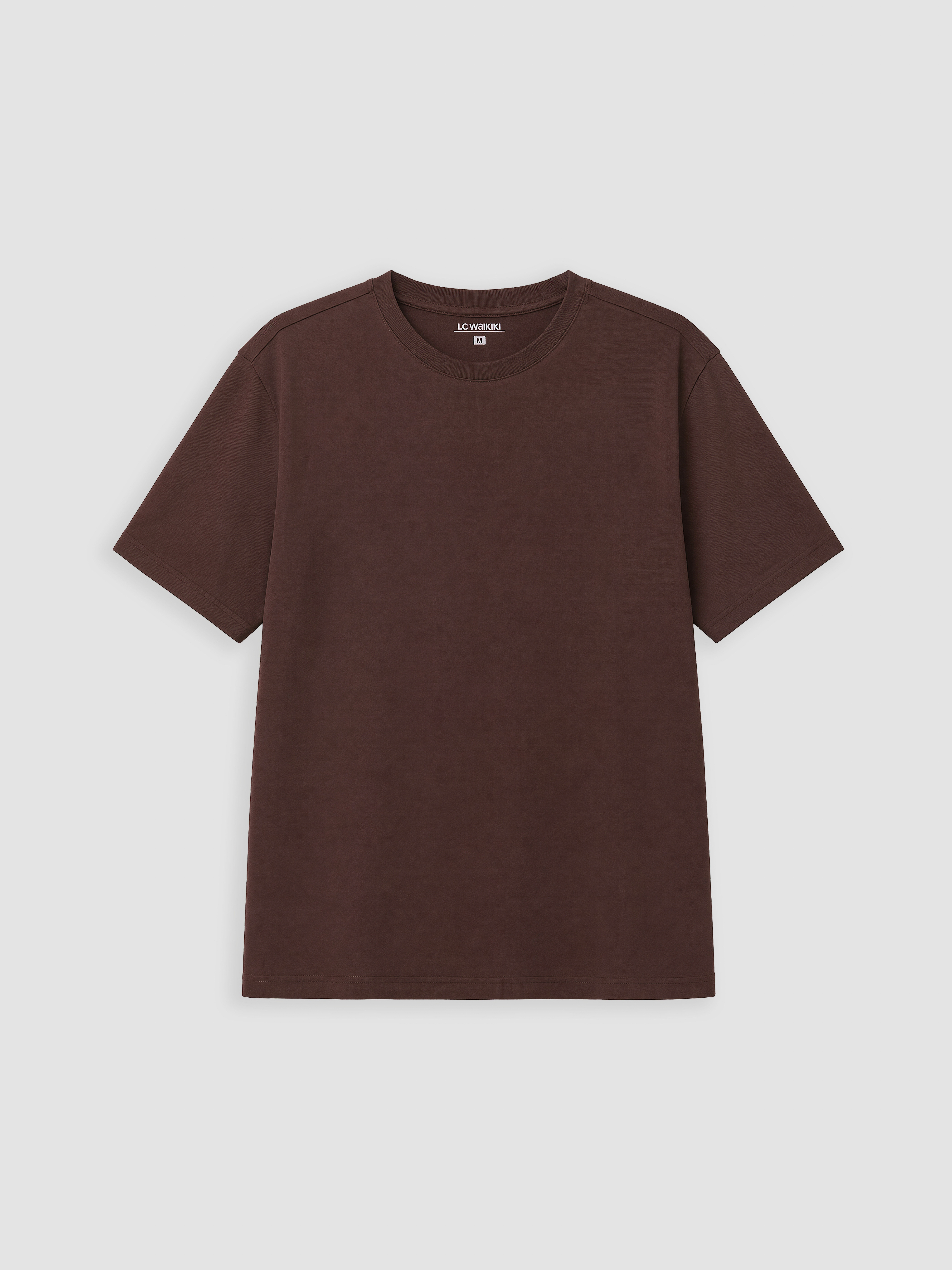 LC WAIKIKI %100 Pamuklu Oversize Kadın Tişört görsel 5