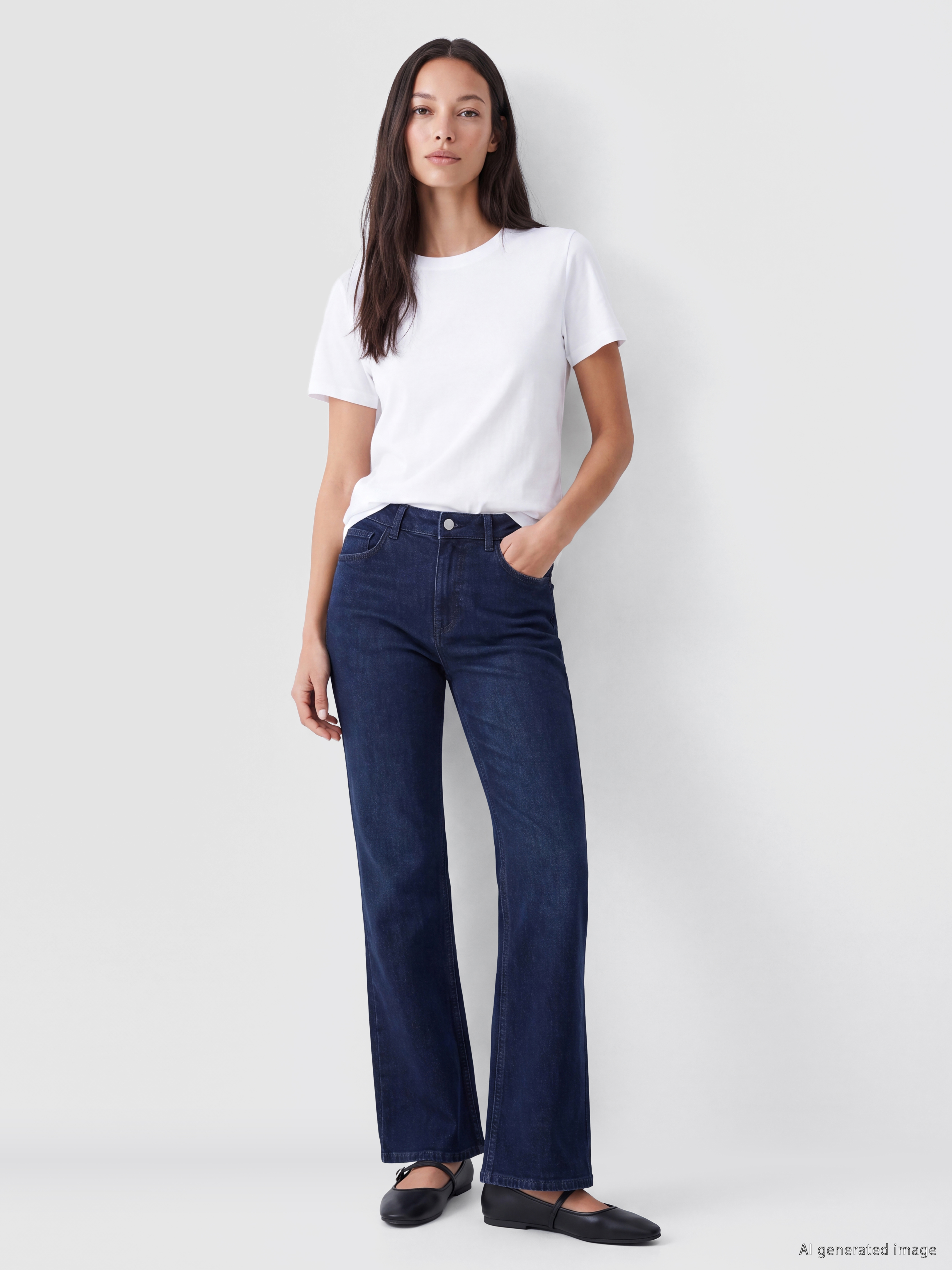 LC WAIKIKI %100 Pamuklu Oversize Kadın Tişört görsel 2