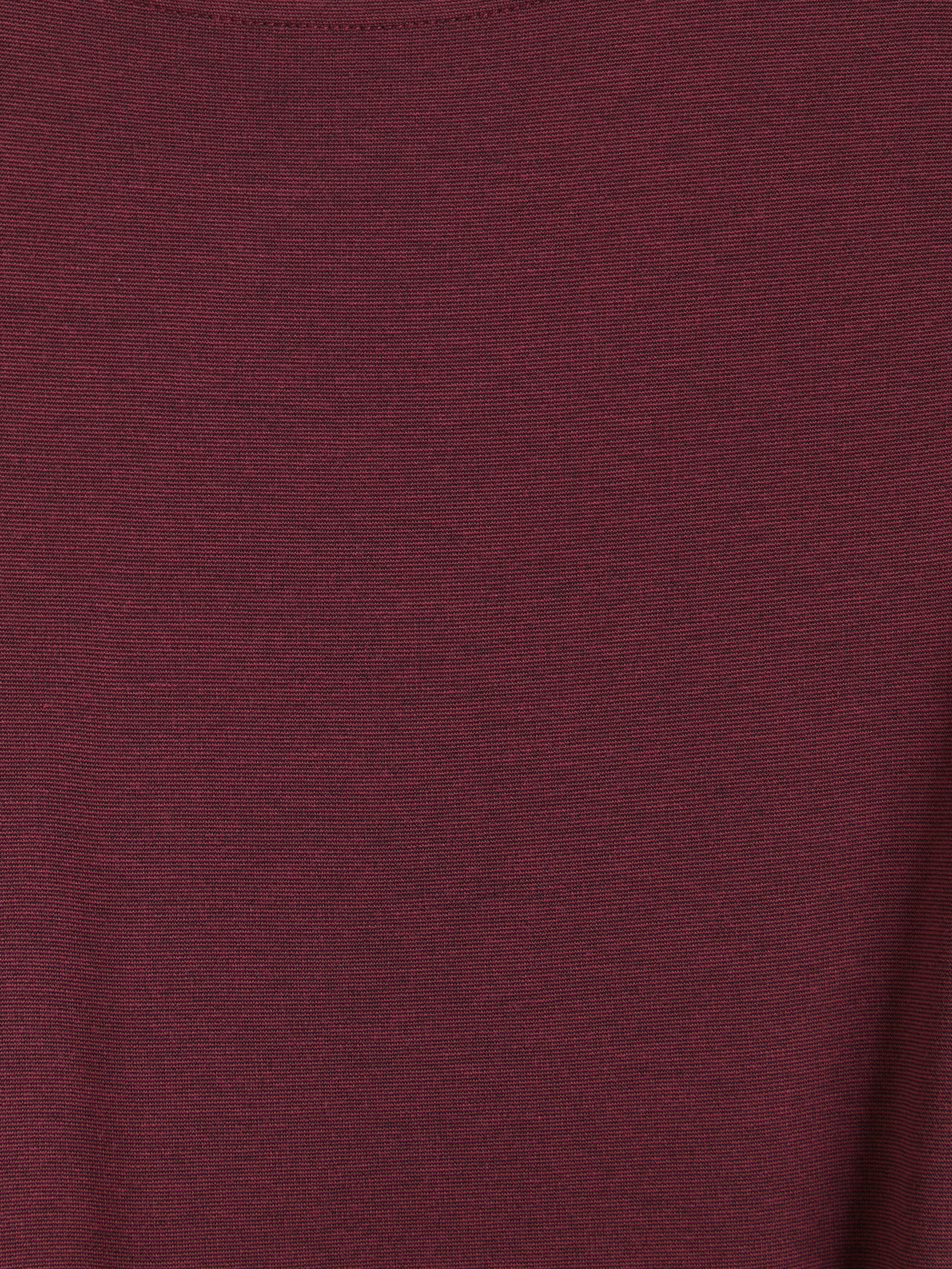 LCW Comfort Bisiklet Yaka Beli Kemerli Kloş Elbise görsel 6