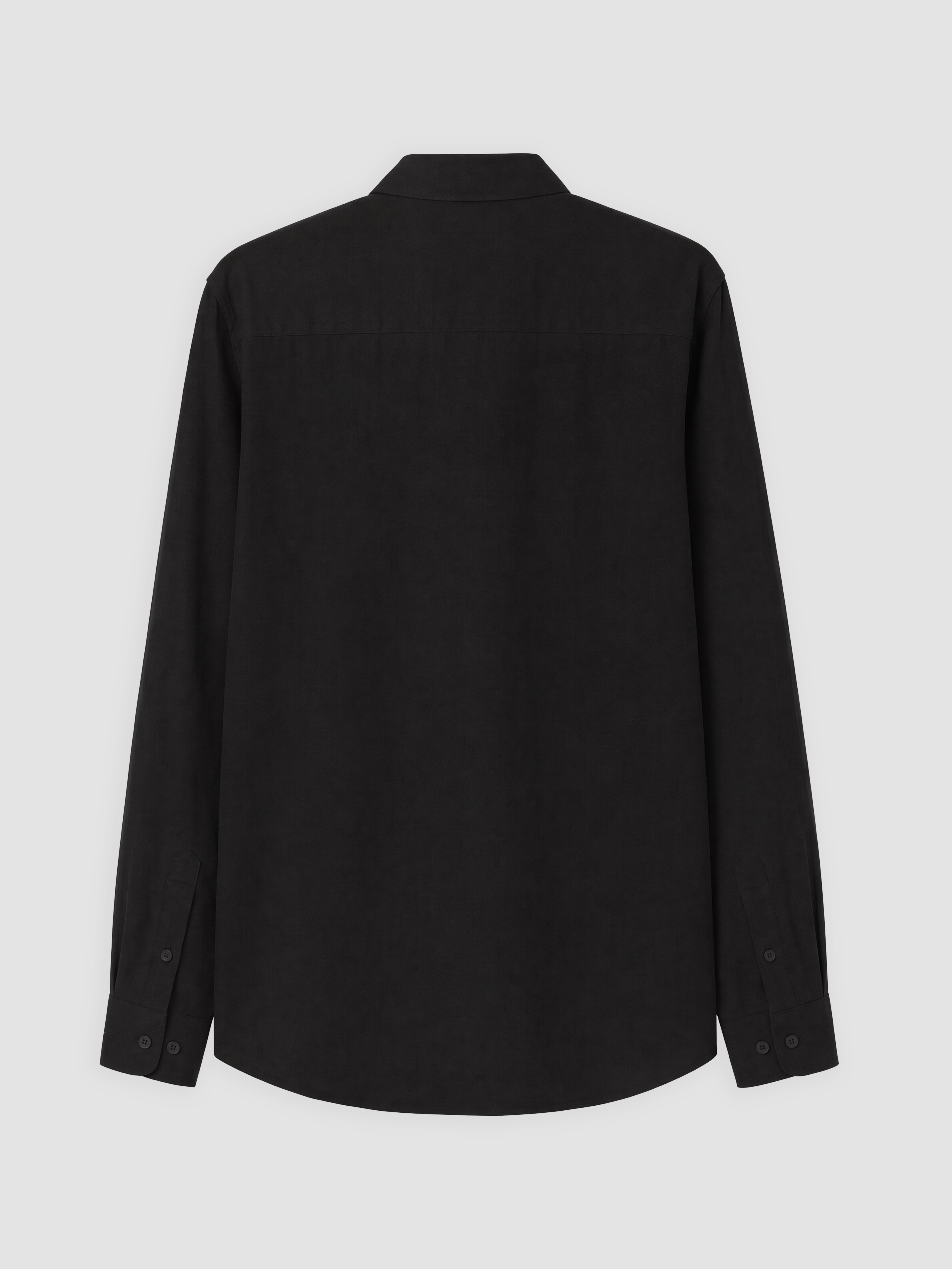 LCW Vision Regular Fit Keten Görünümlü Erkek Gömlek görsel 6