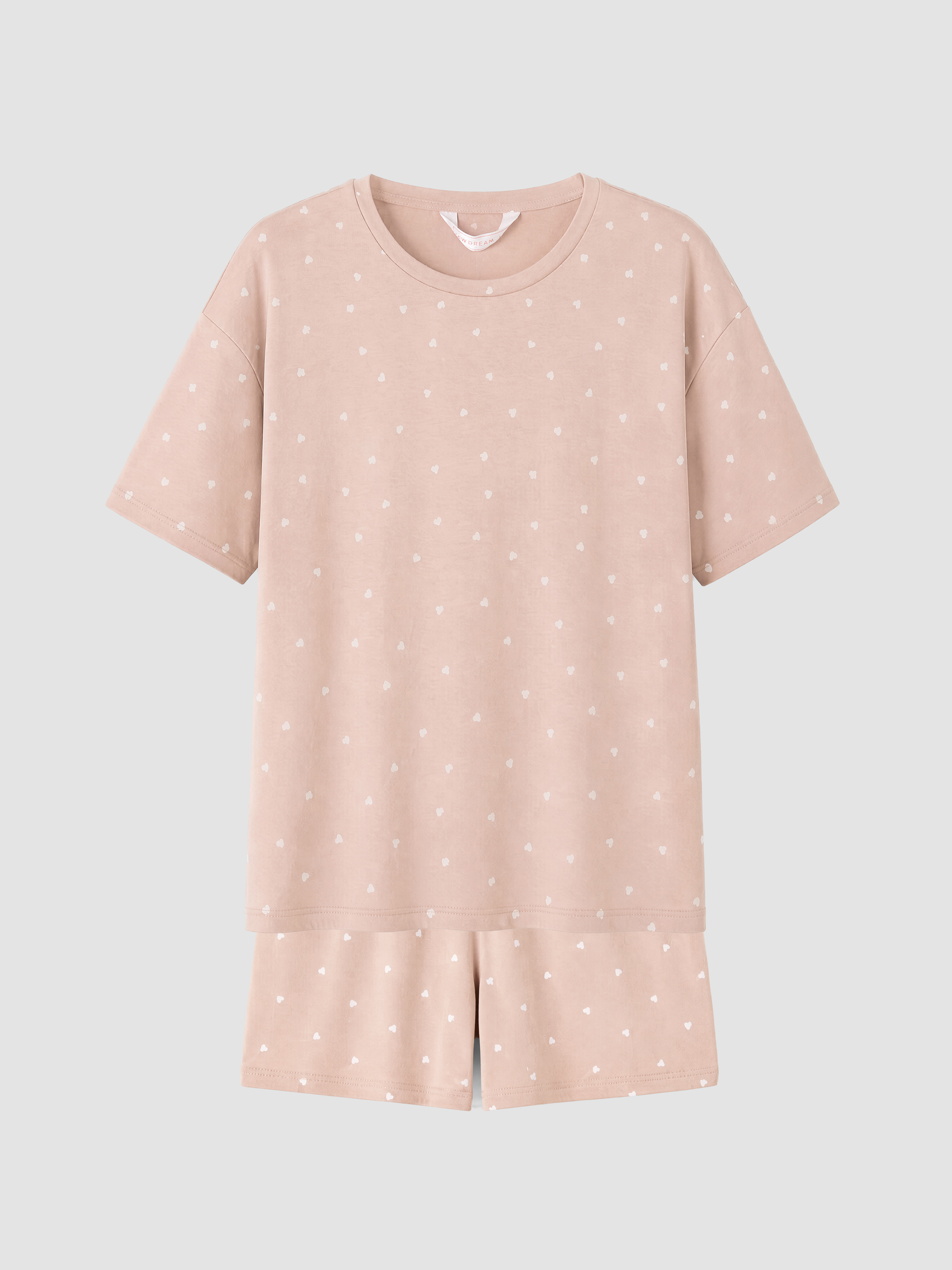 LCW DREAM Desenli Kadın Şortlu Pijama Takımı görsel 5