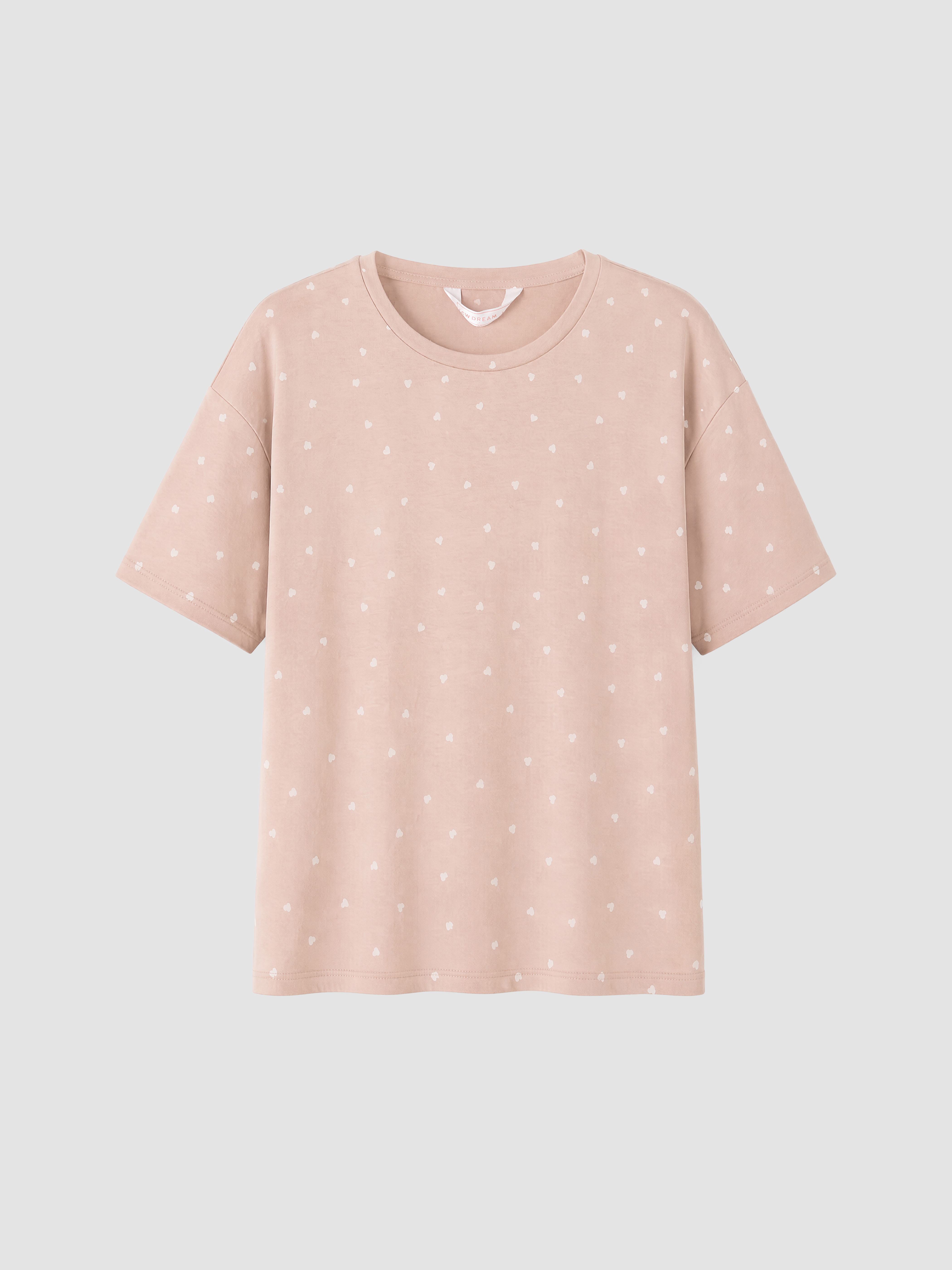 LCW DREAM Desenli Kadın Şortlu Pijama Takımı görsel 6