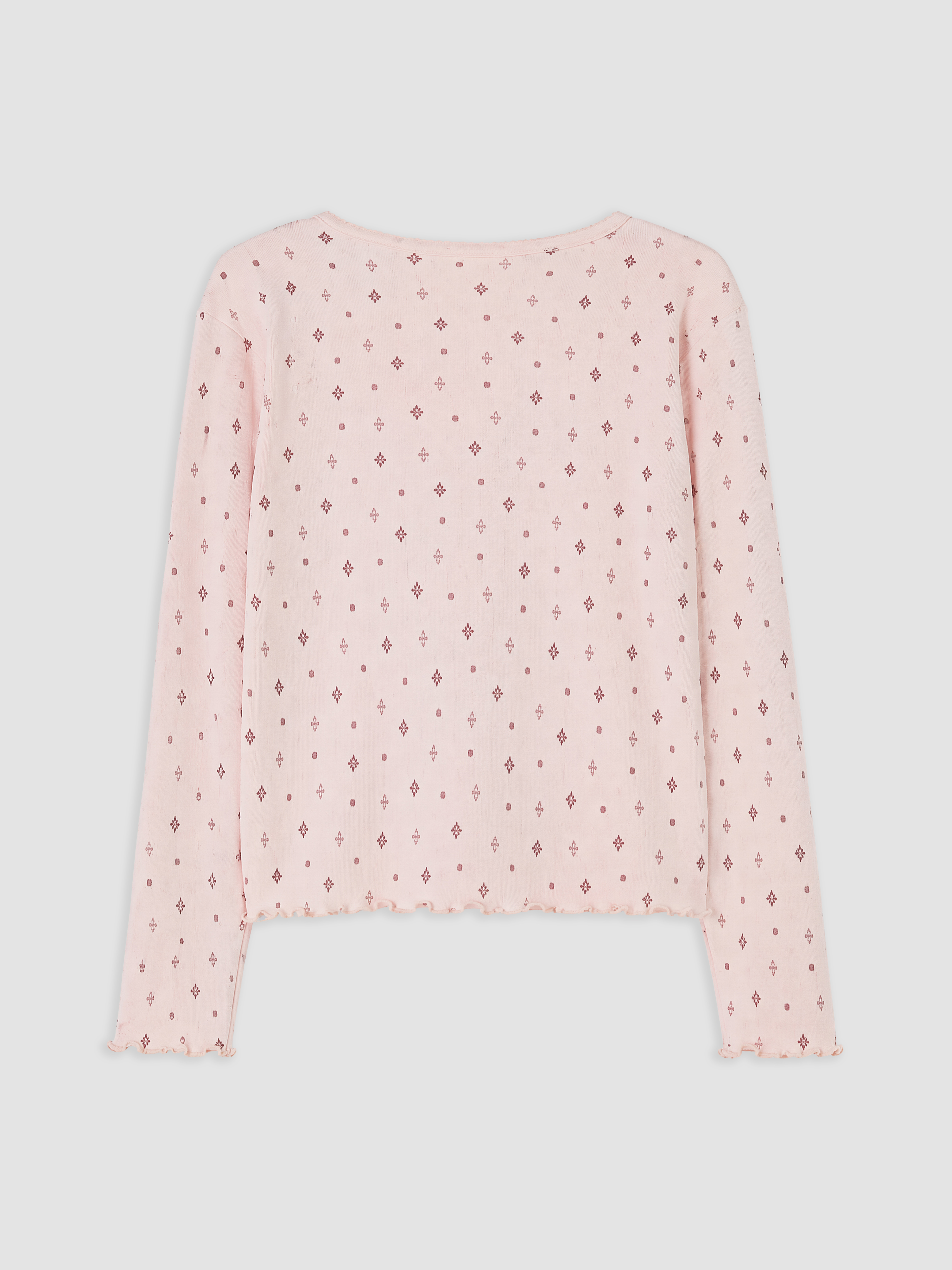 LCW DREAM U Yaka Desenli Kadın Pijama Takım görsel 7