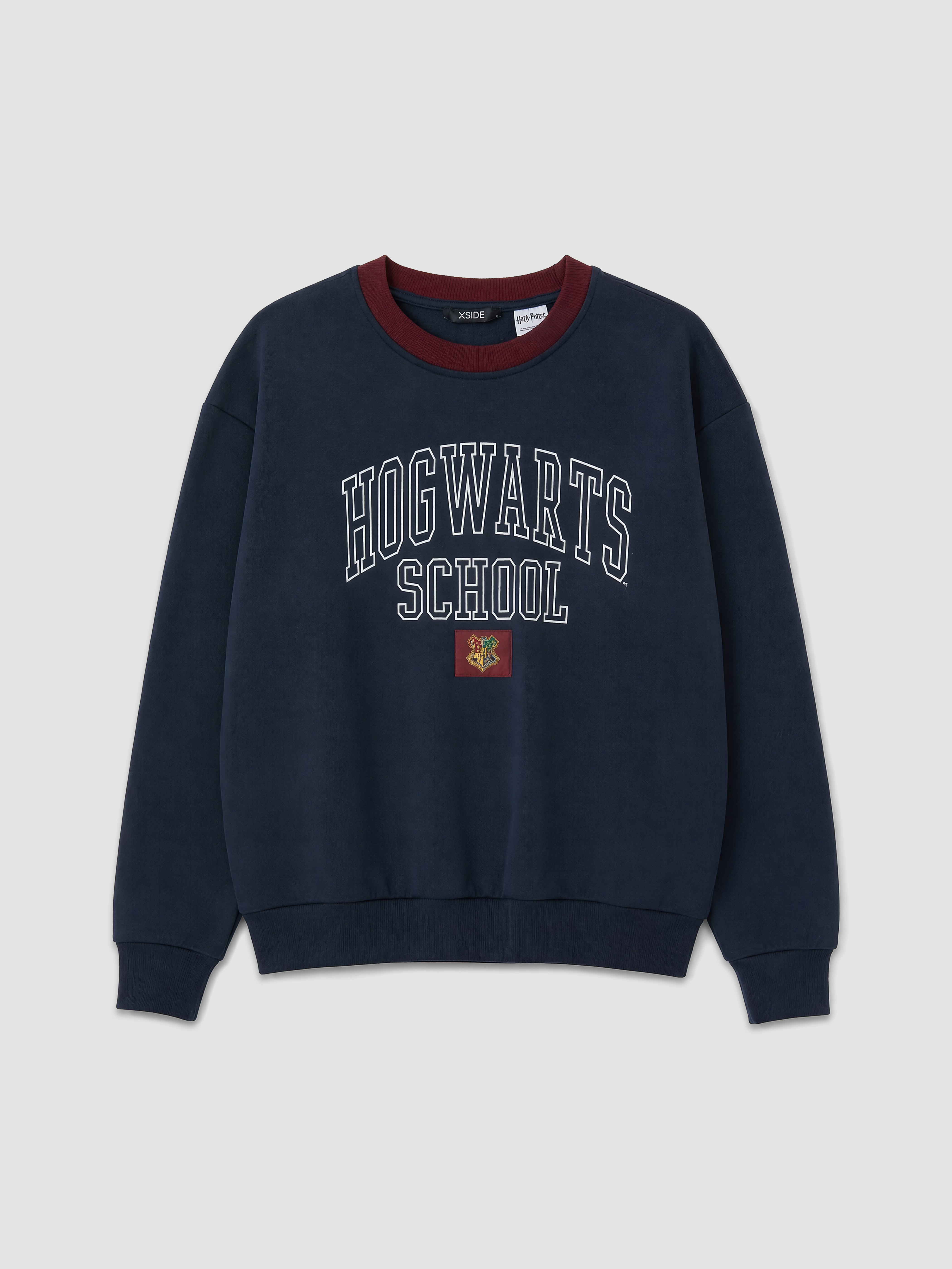 XSIDE Harry Potter Baskılı Oversize Kadın Sweatshirt görsel 5