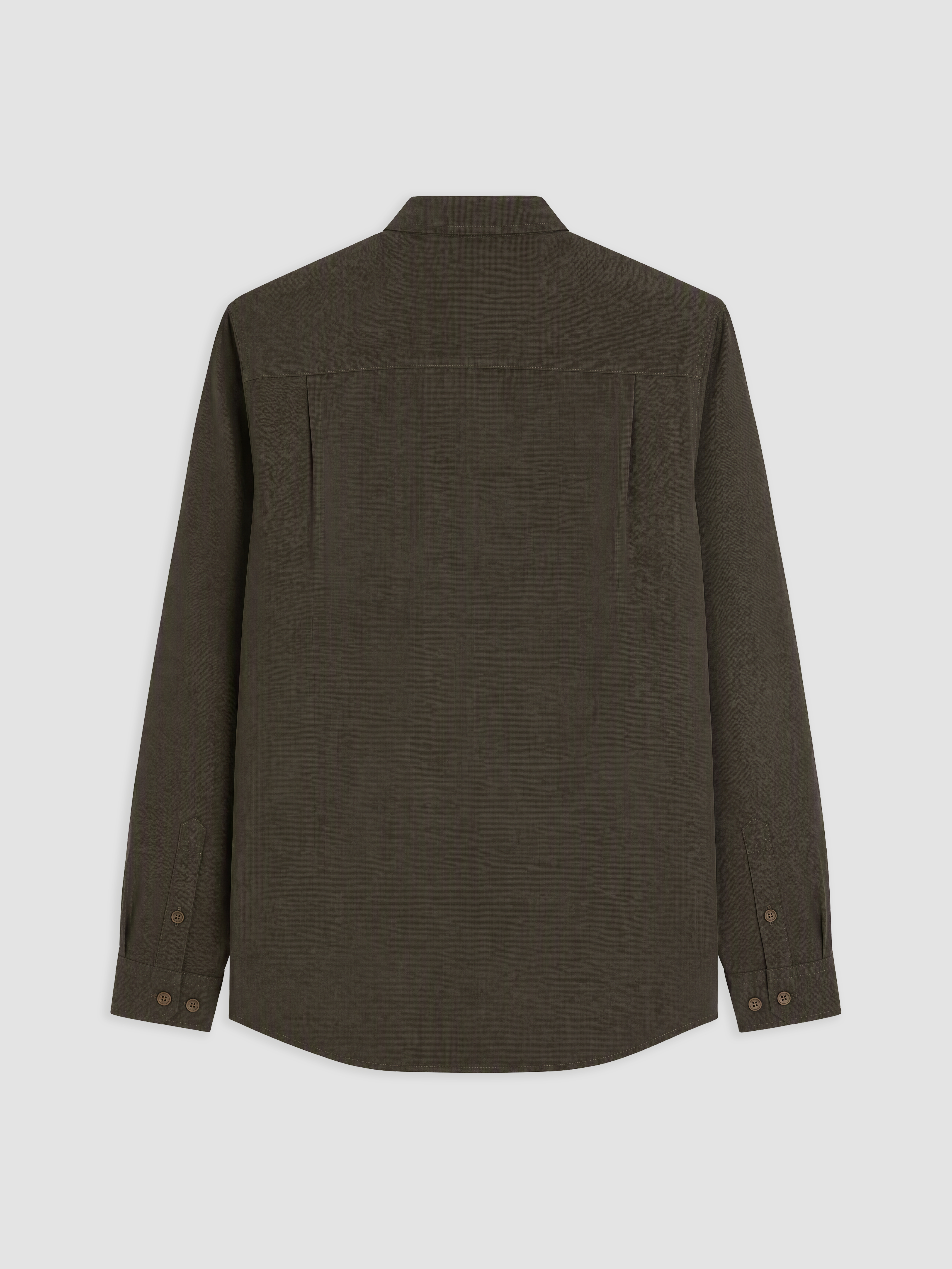 LCWAIKIKI Classic Regular Fit Armürlü Erkek Gömlek görsel 5