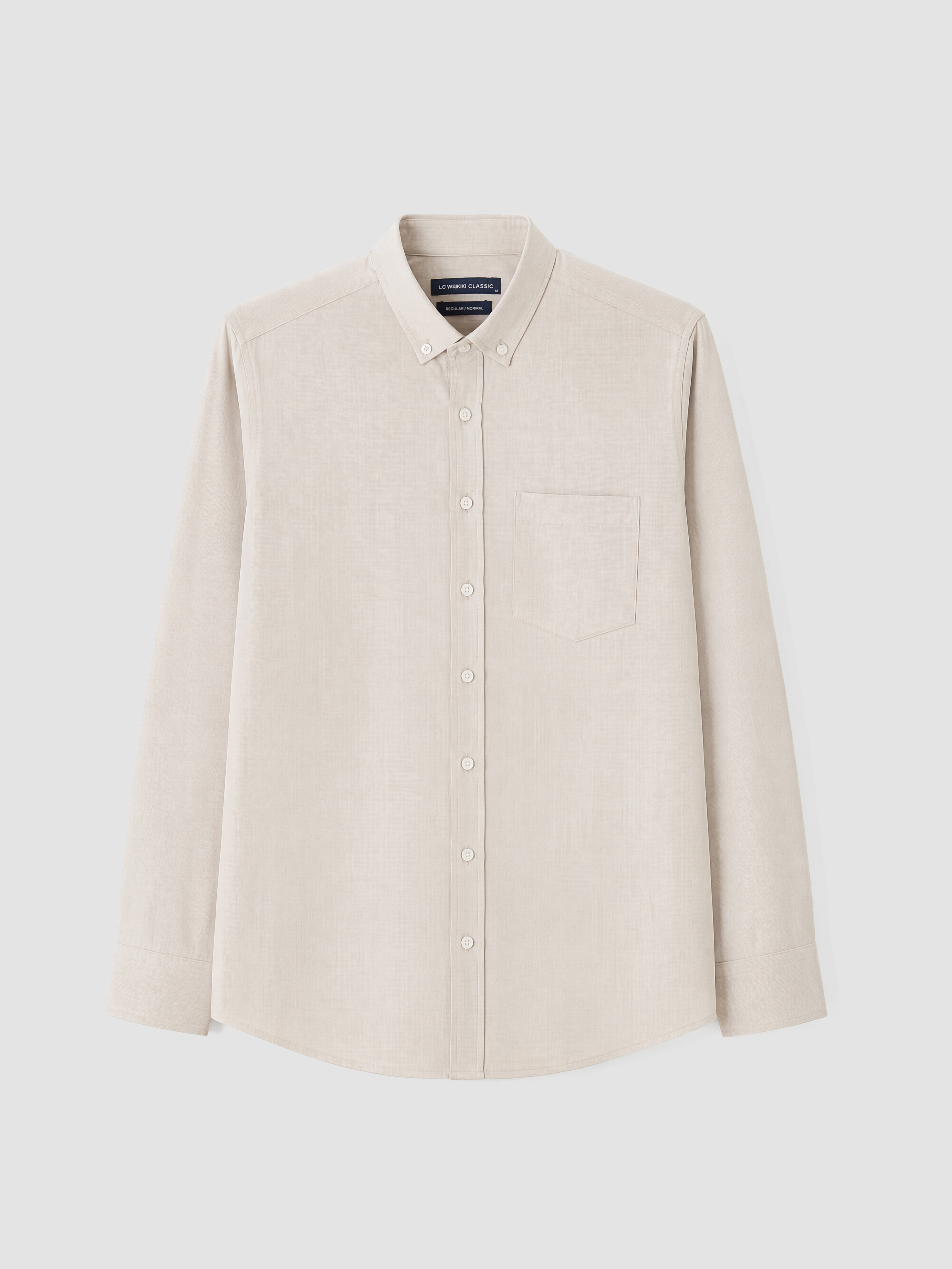 LCWAIKIKI Classic Regular Fit Armürlü Erkek Gömlek görsel 4