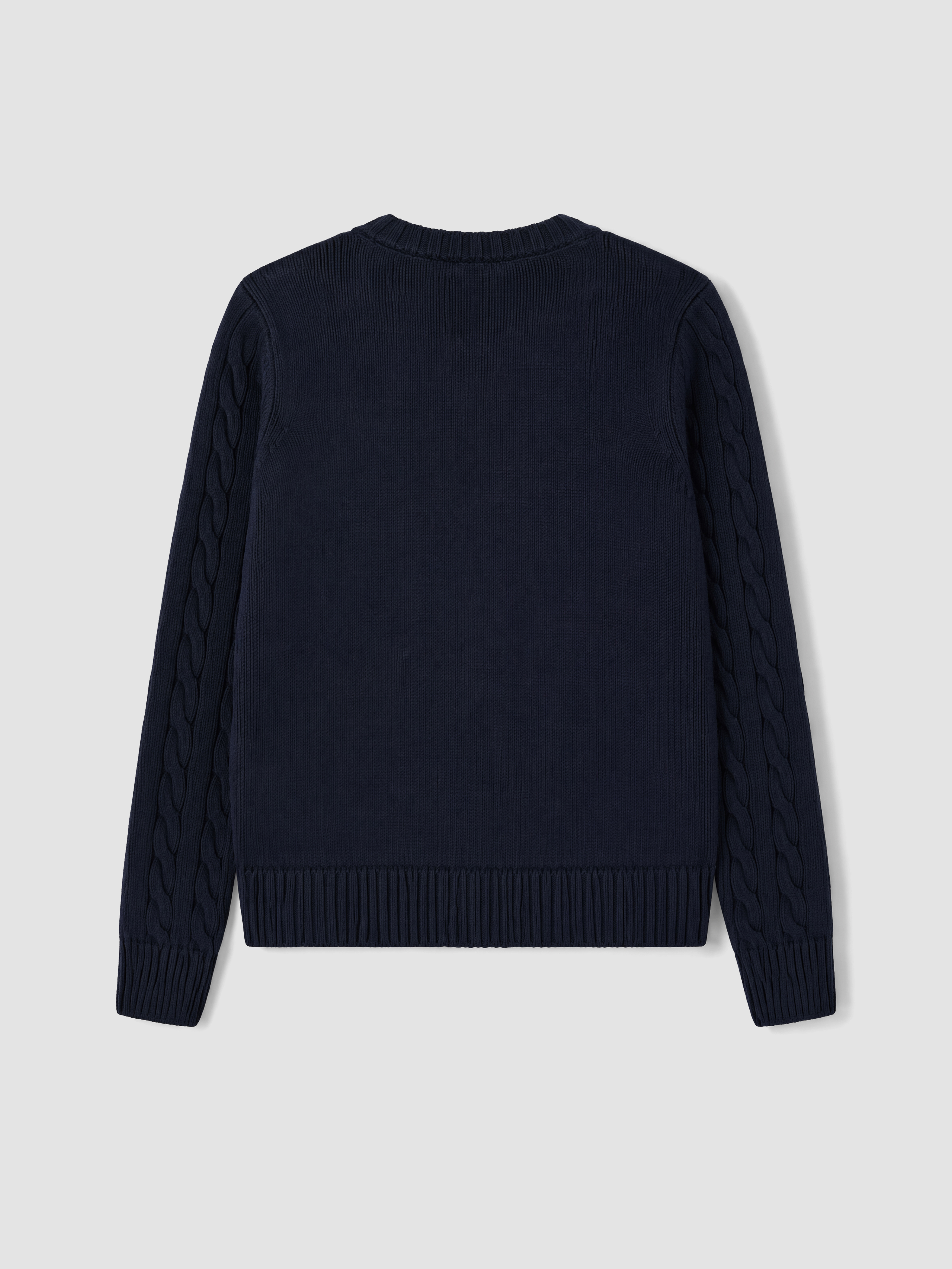 LCW Comfort Saç Örgüsü Desenli Kadın Triko Hırka görsel 7
