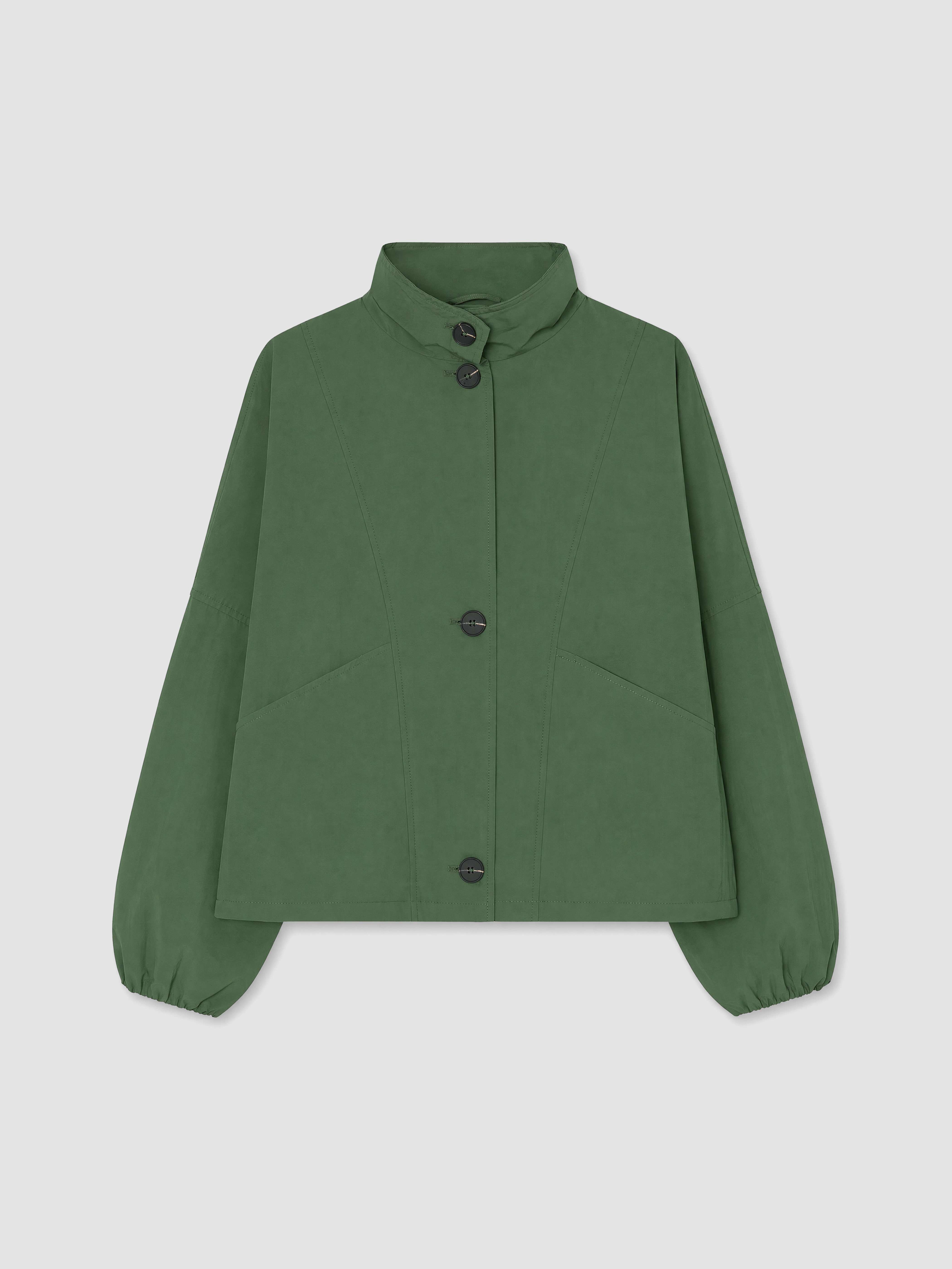 LCW Vision Dik Yaka Oversize Kadın Mont görsel 6