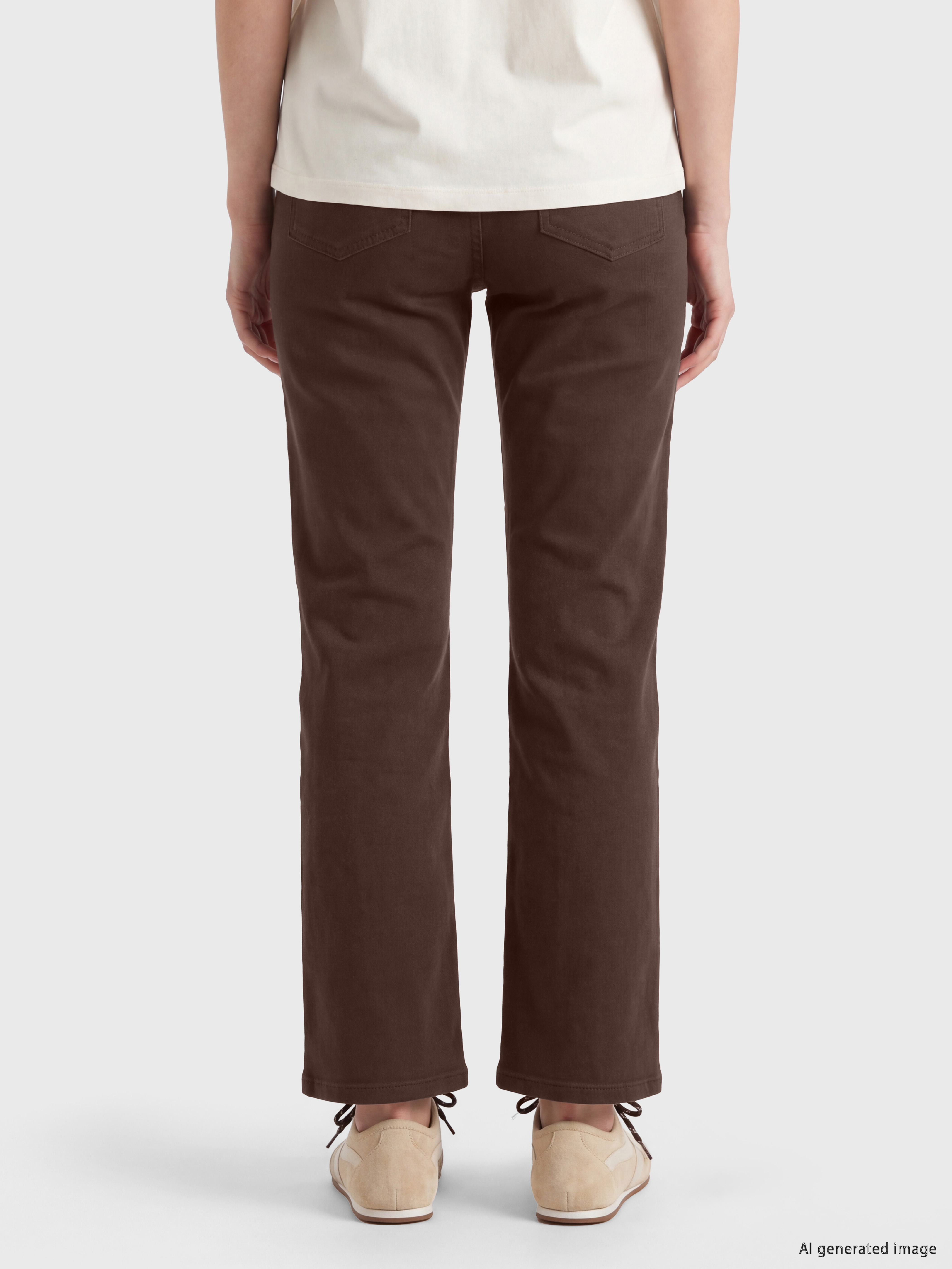 LCW Jeans Crop Flare Kadın Jean Pantolon görsel 4