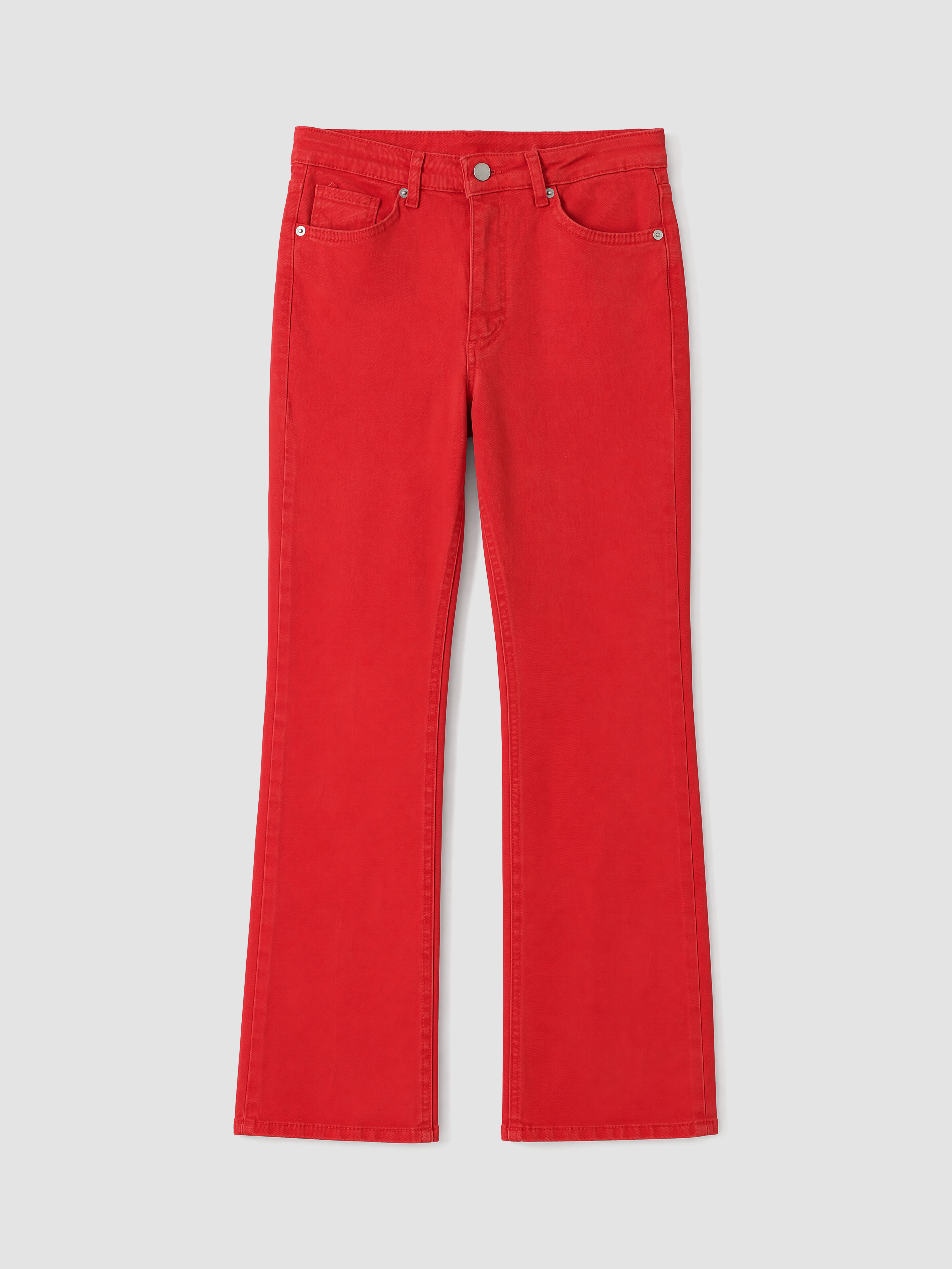 LCW Jeans Crop Flare Kadın Jean Pantolon görsel 5