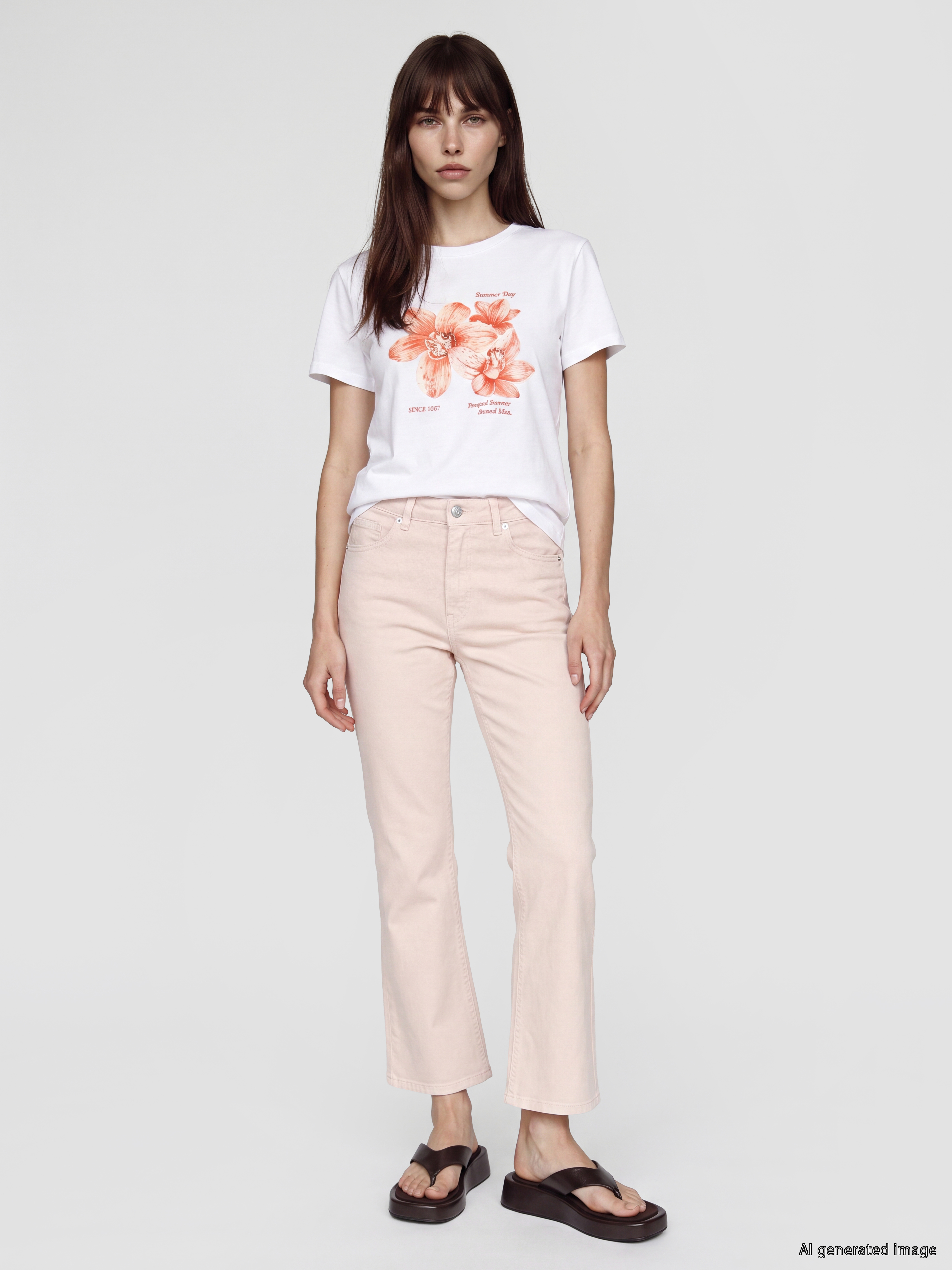 LCW Jeans Crop Flare Kadın Jean Pantolon