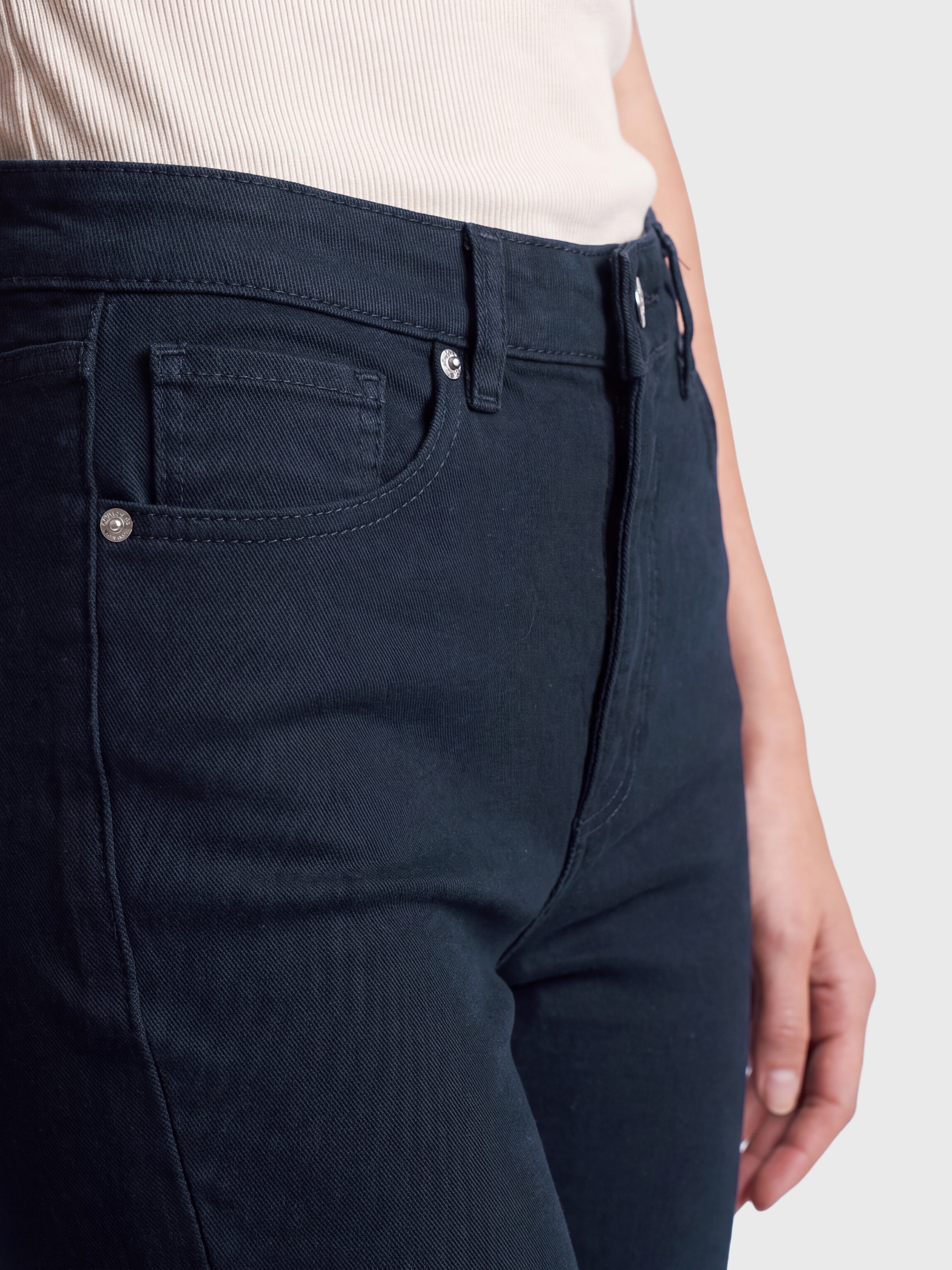 LCW Jeans Crop Flare Kadın Jean Pantolon görsel 4