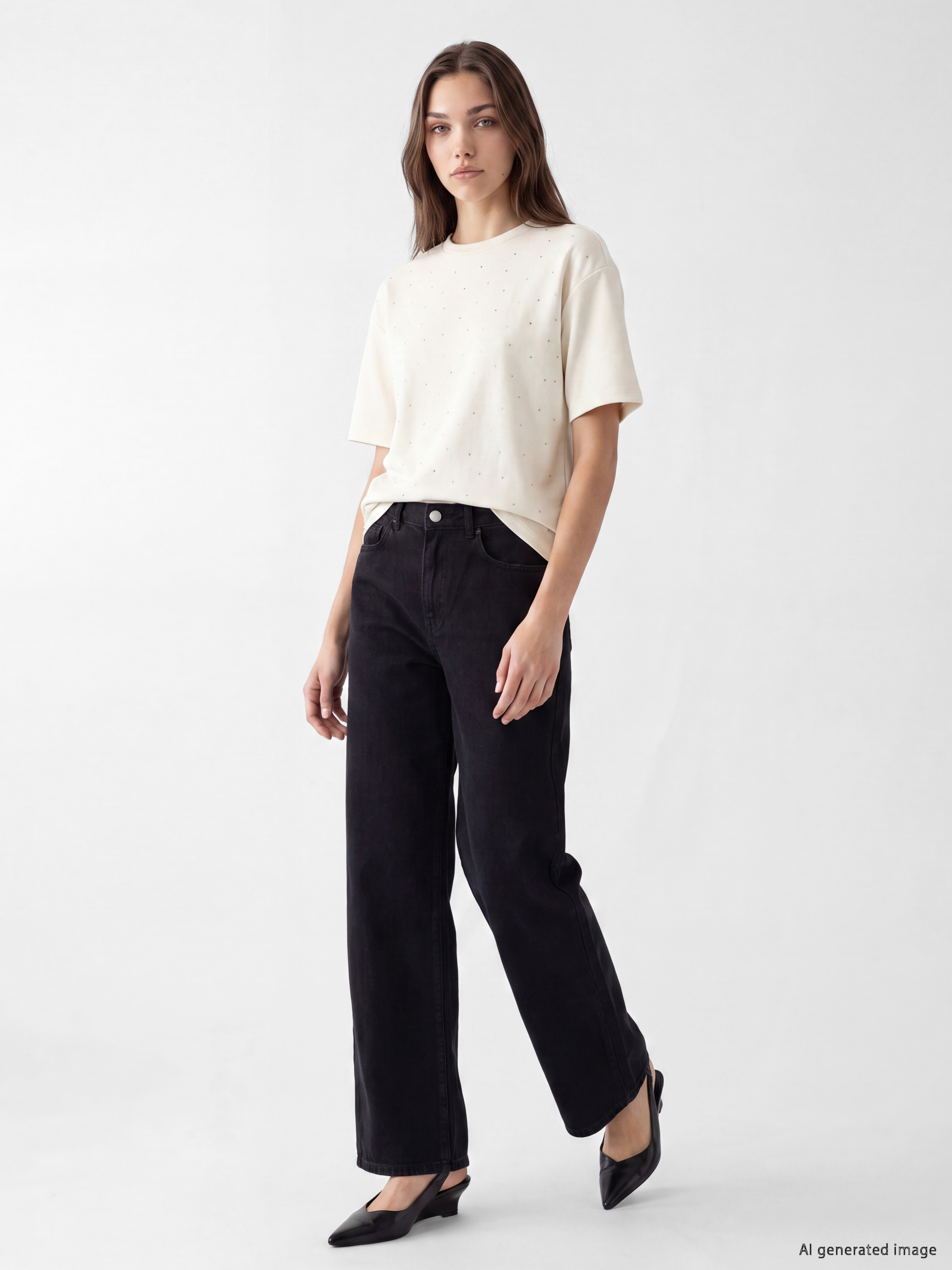 LCW Modest Straight Fit Kadın Jean Pantolon