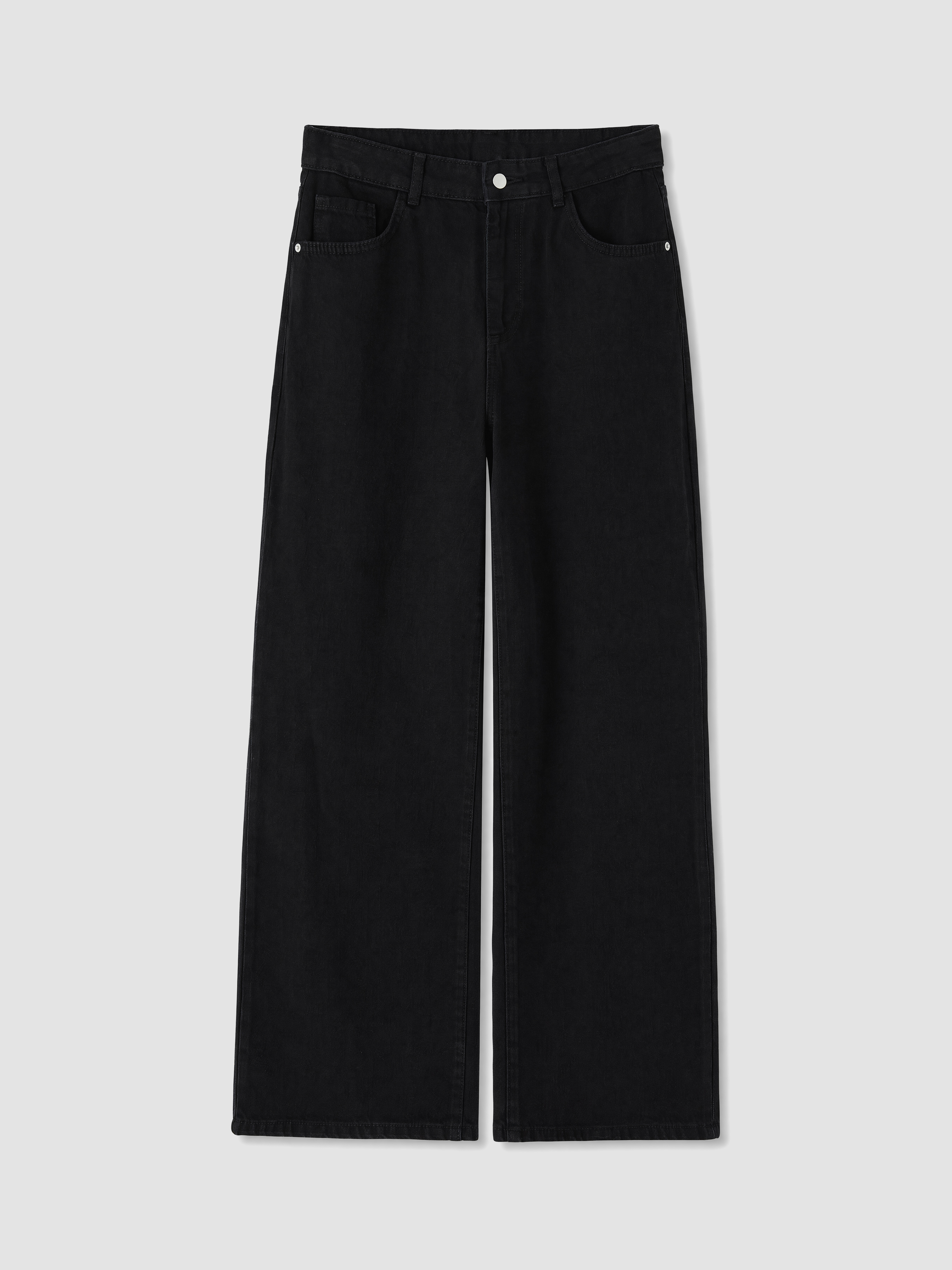 LCW Modest Baggy Fit Kadın Jean Pantolon görsel 5