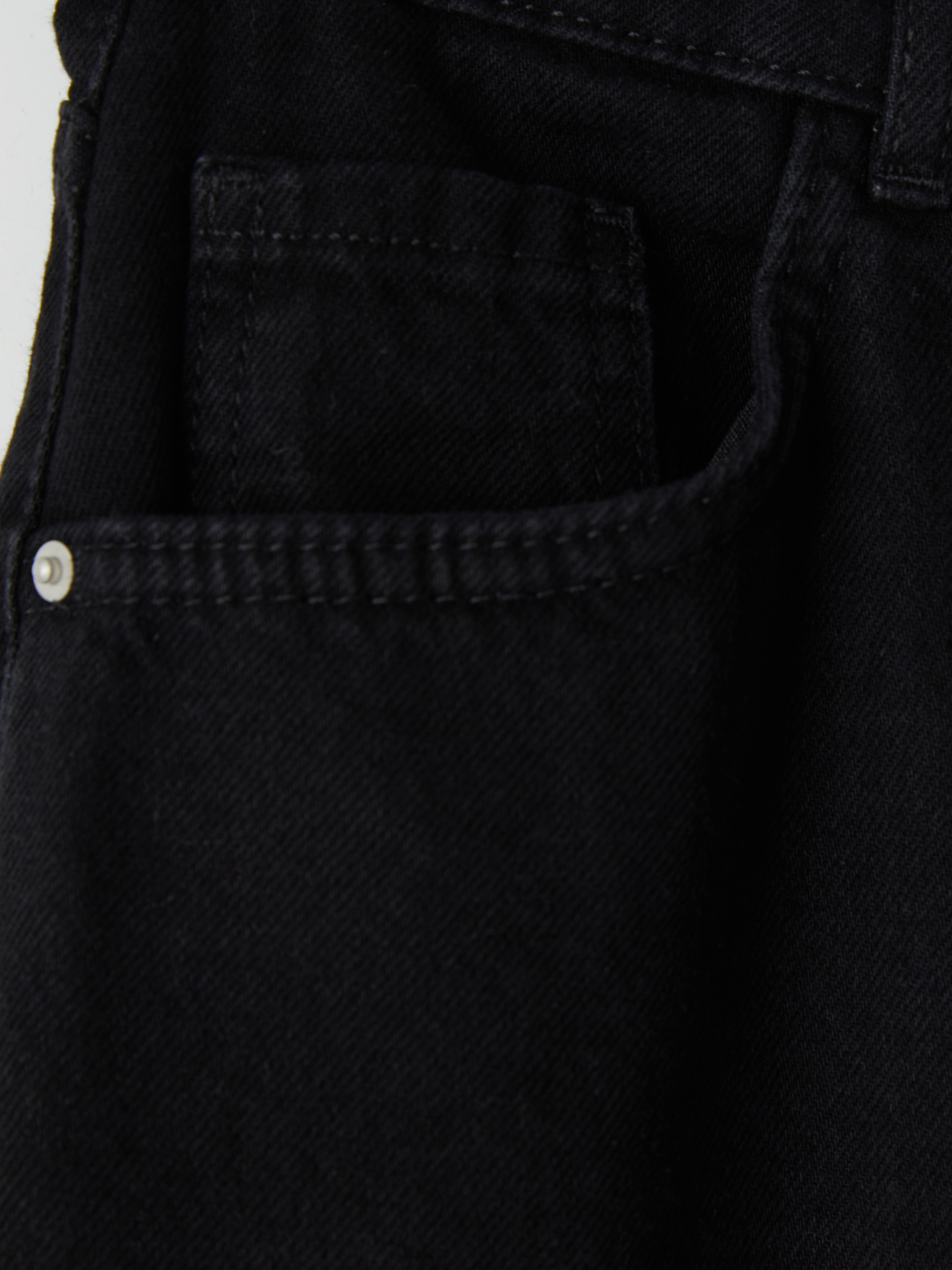 LCW Modest Baggy Fit Kadın Jean Pantolon görsel 6