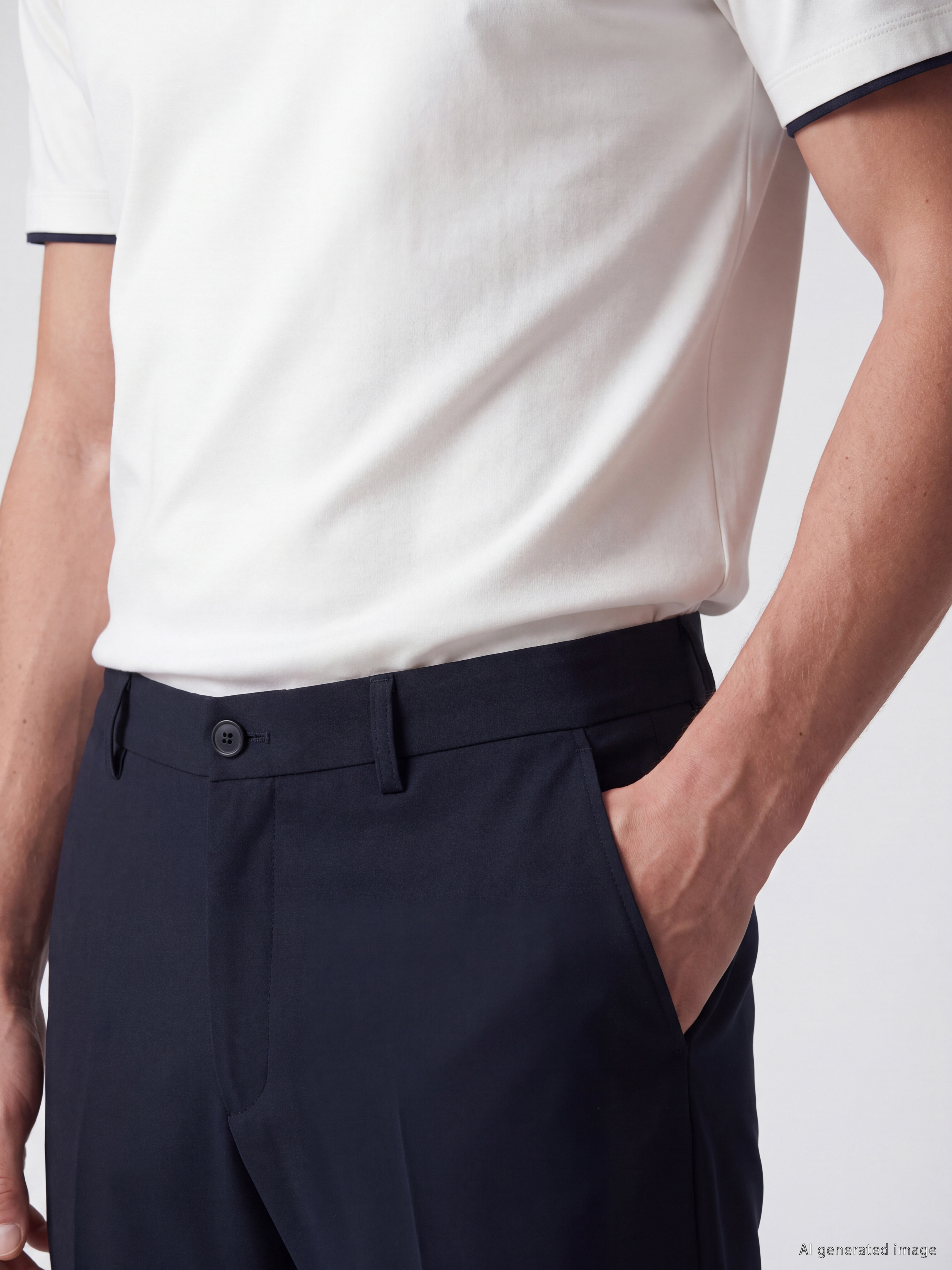 SOUTHBLUE Regular Fit Armürlü Erkek Pantolon görsel 3