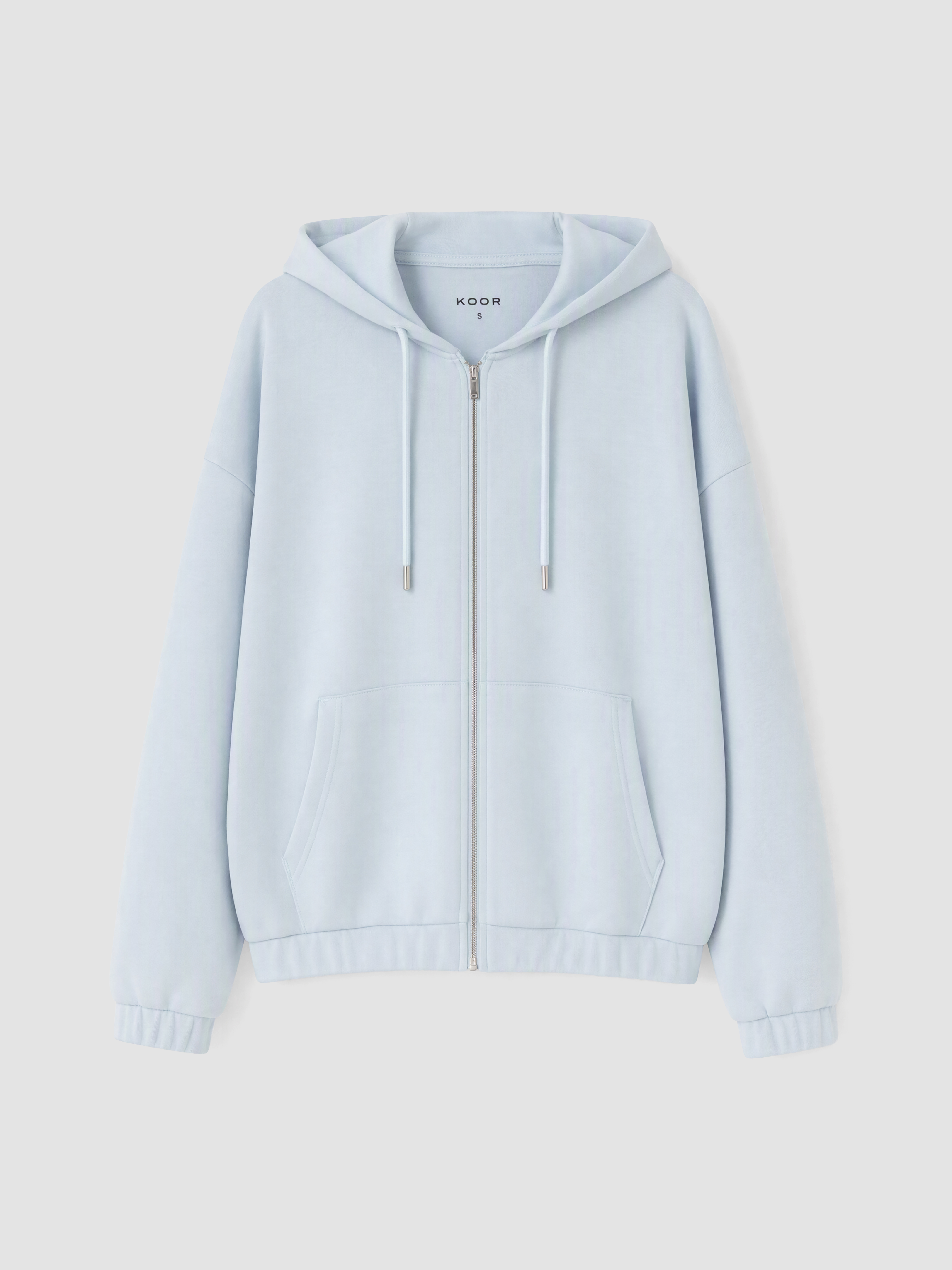 KOOR SPORT Kapüşonlu Soft Touch Kadın Fermuarlı Sweatshirt görsel 5