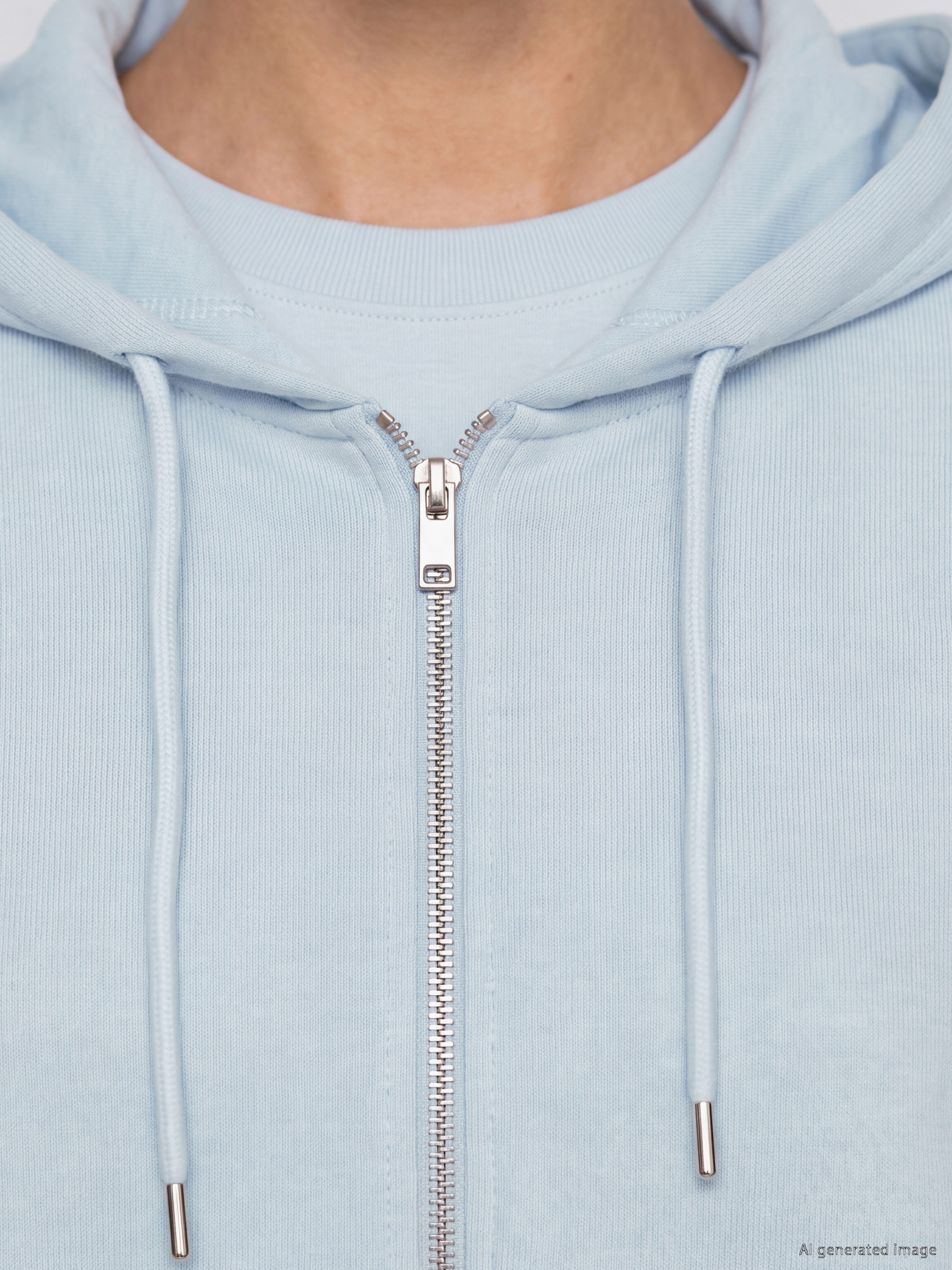 KOOR SPORT Kapüşonlu Soft Touch Kadın Fermuarlı Sweatshirt görsel 3