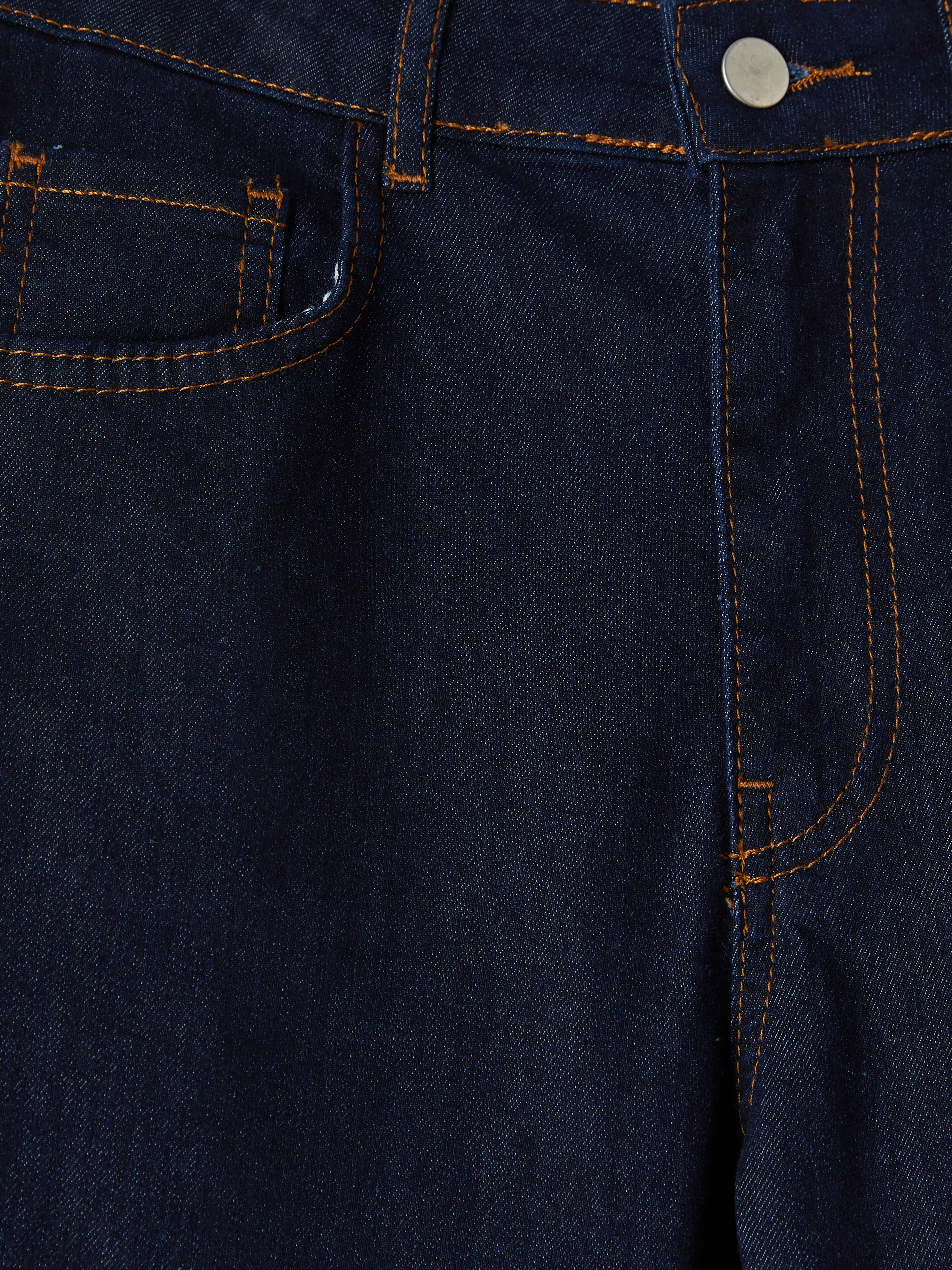 LCW Modest Yüksek Bel Flare Kadın Jean Pantolon görsel 6