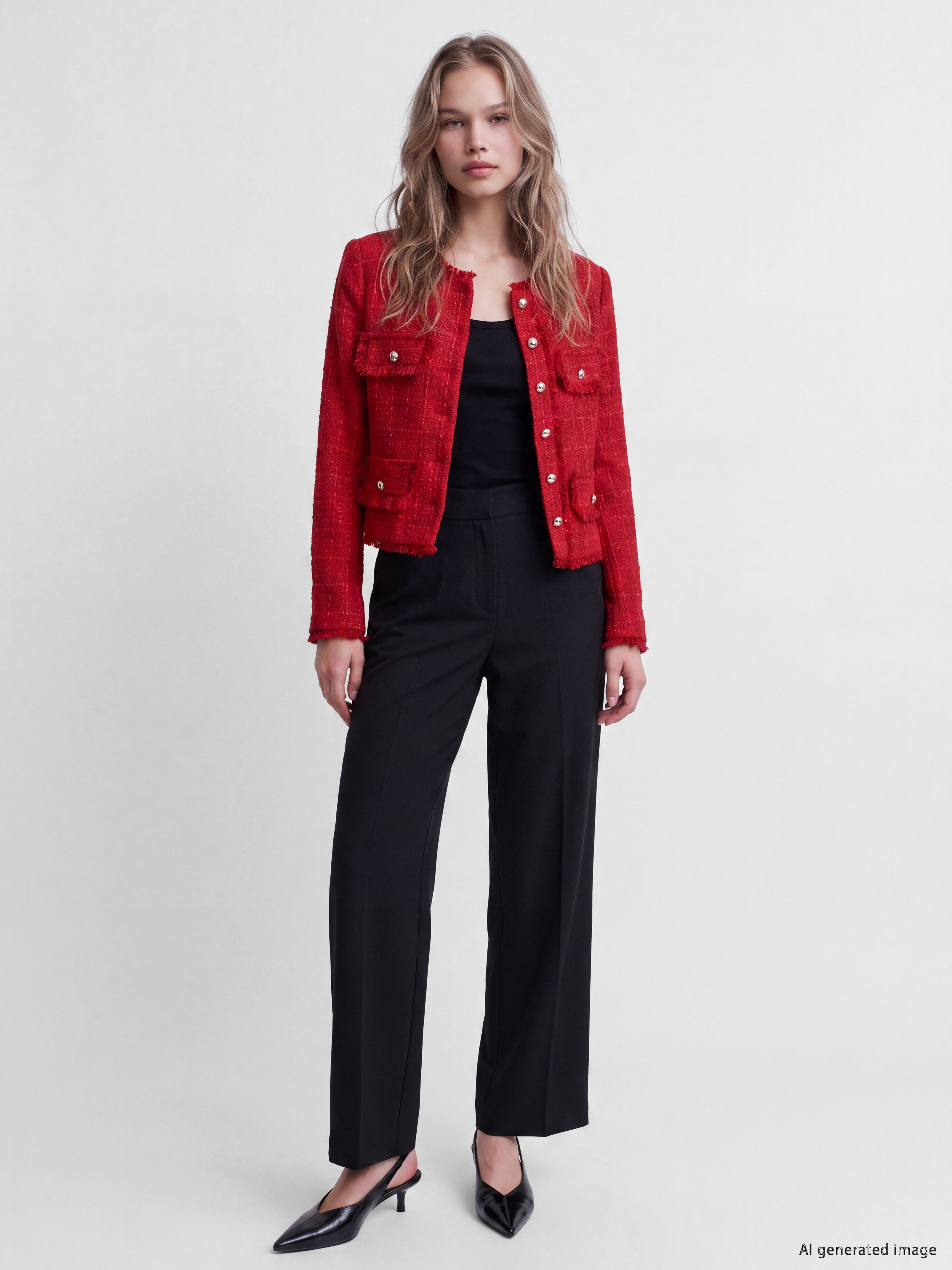 LCW Vision Regular Fit Kadın Pantolon görsel 2