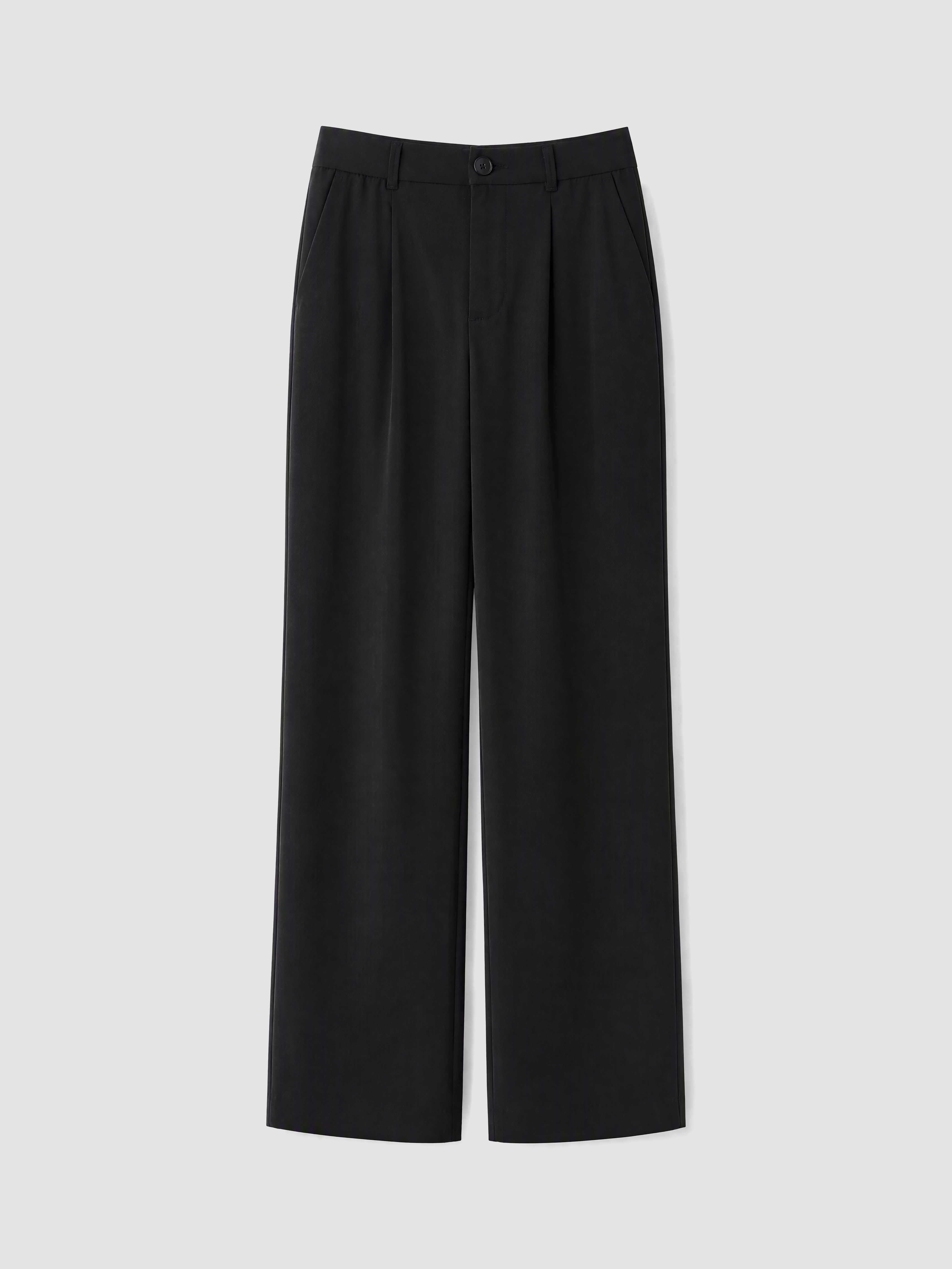 LCW Vision Loose Fit Kadın Pileli Kumaş Pantolon görsel 6