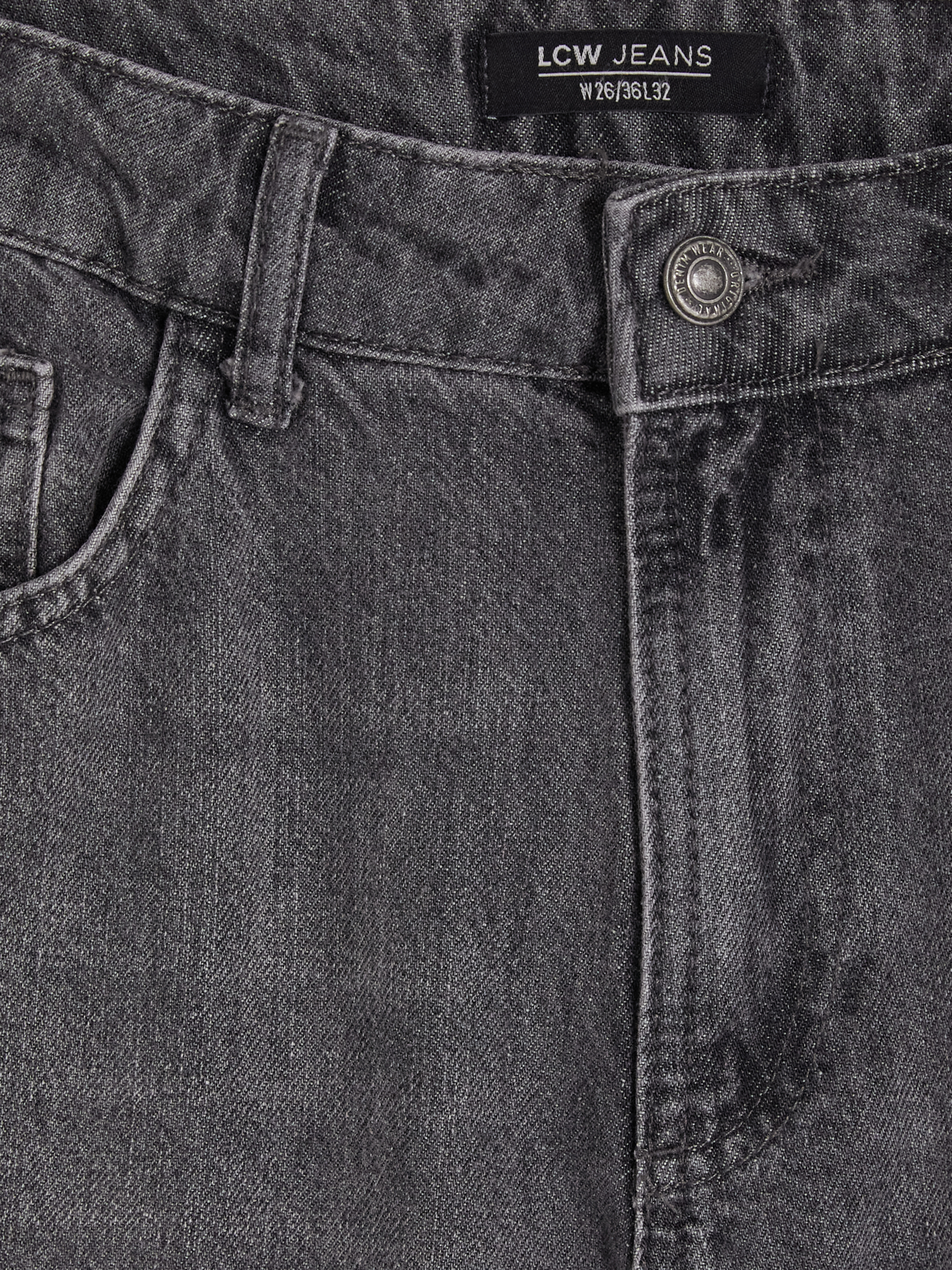 LCW Jeans Wideleg Kadın Jean Pantolon görsel 7