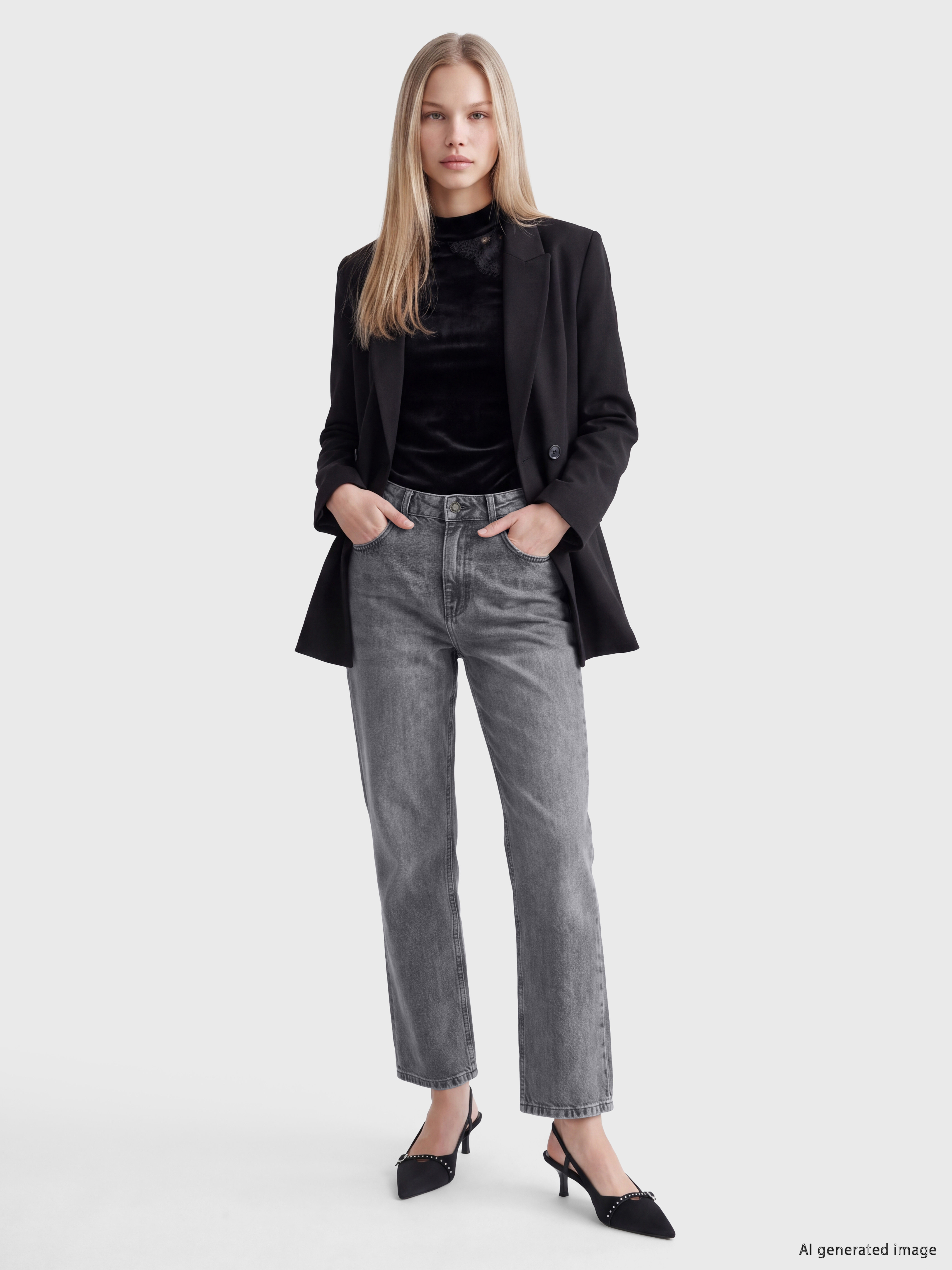 LCW Jeans Crop Flare Kadın Jean Pantolon