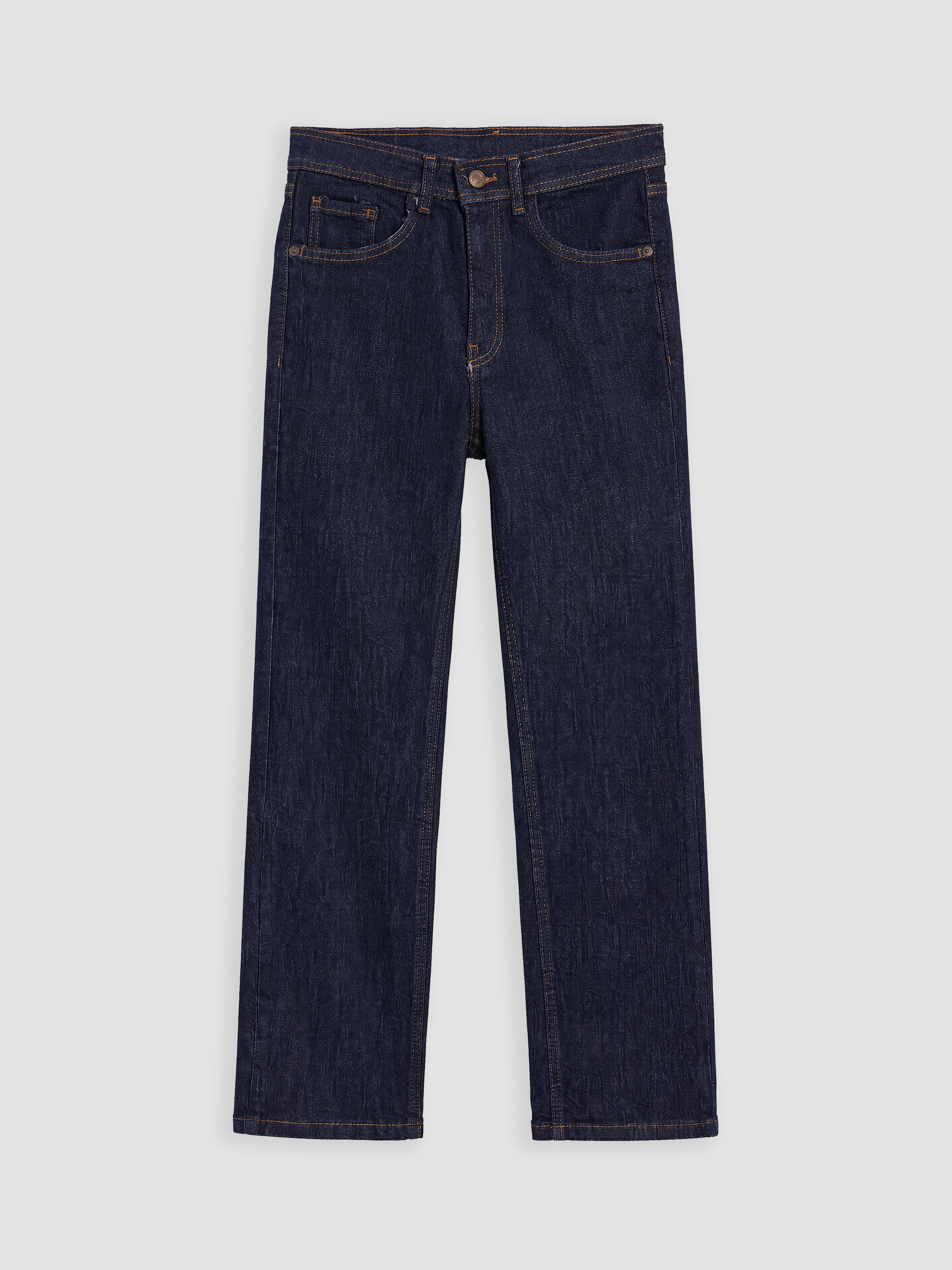 LCW Jeans Yüksek Bel Straight Fit Kadın Jean Pantolon görsel 5